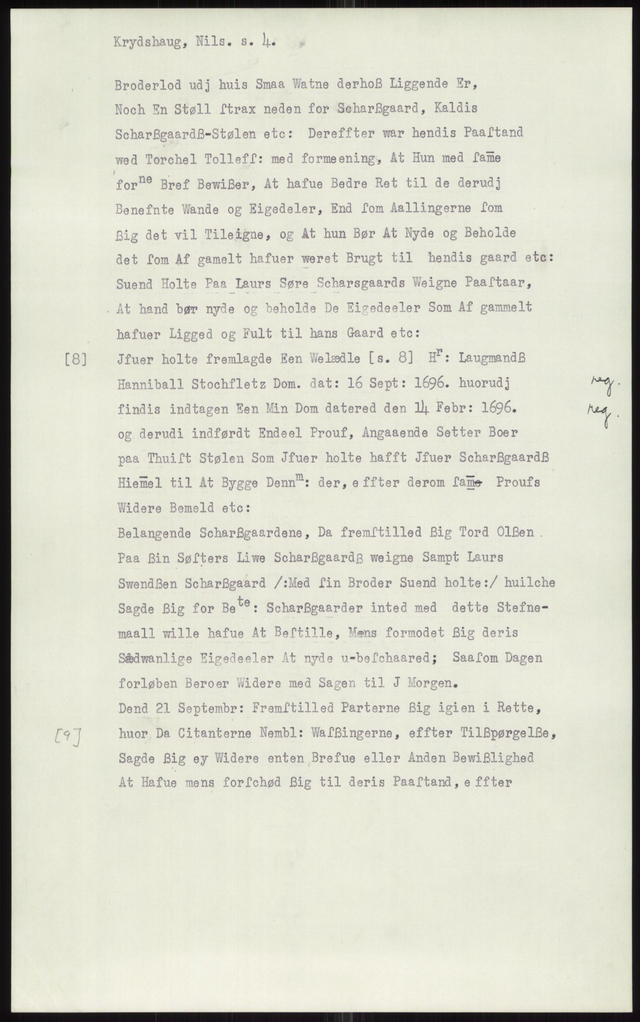 Samlinger til kildeutgivelse, Diplomavskriftsamlingen, AV/RA-EA-4053/H/Ha, p. 988