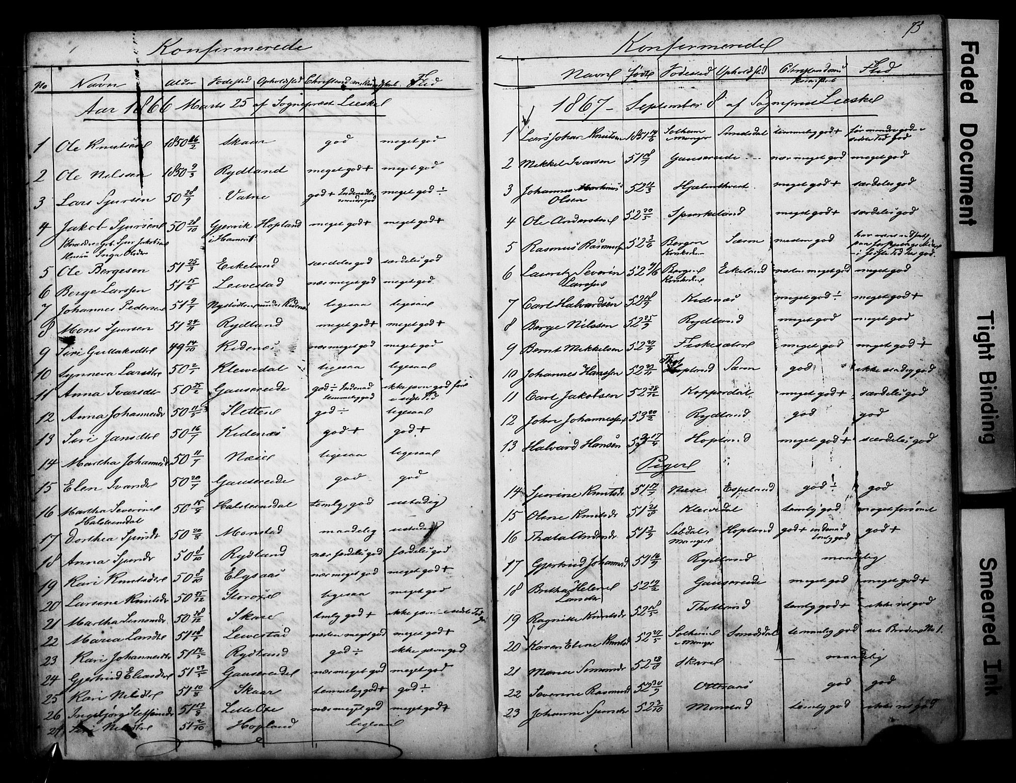 Alversund Sokneprestembete, AV/SAB-A-73901/H/Ha/Hab: Parish register (copy) no. D 1, 1800-1870, p. 73