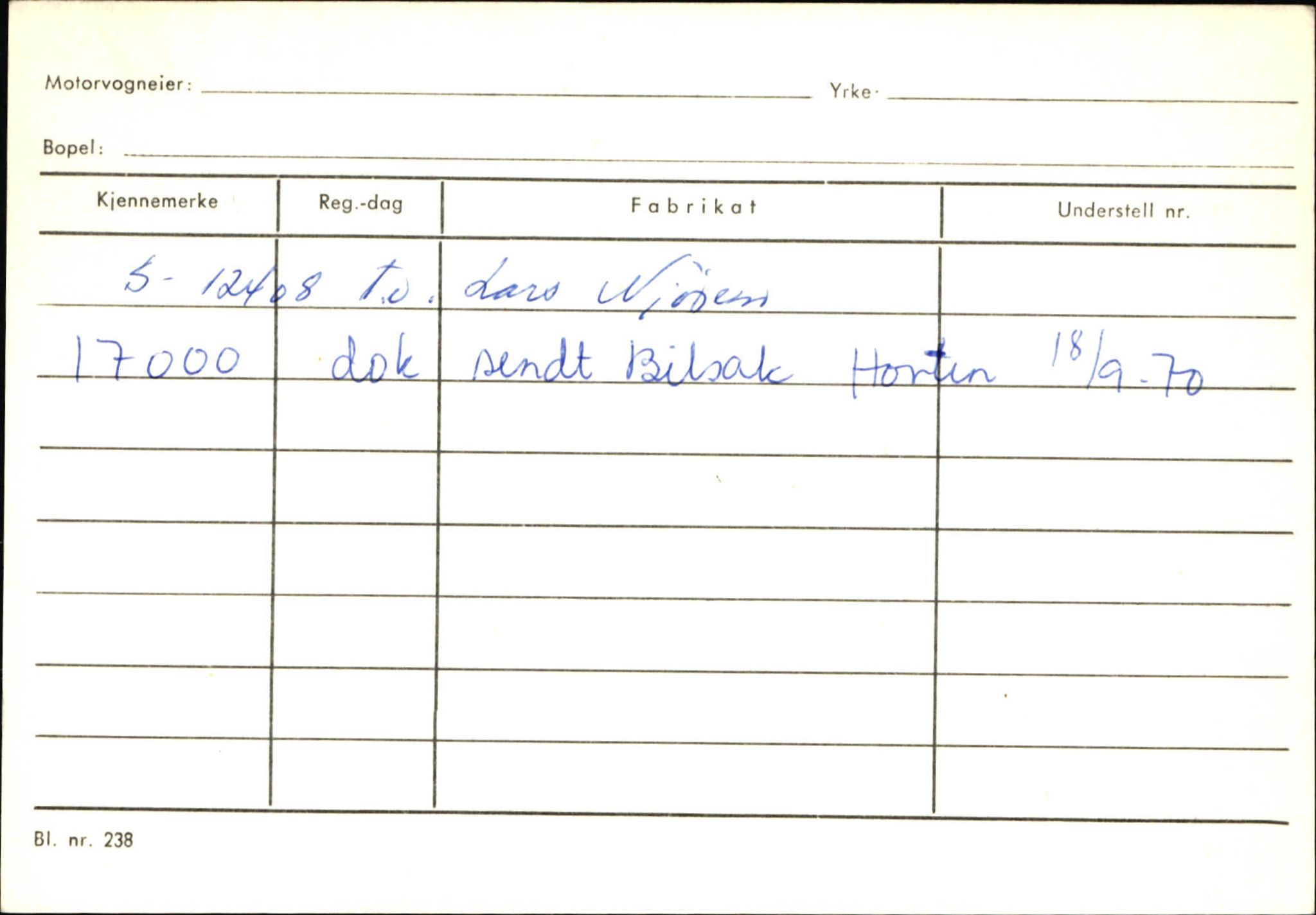 Statens vegvesen, Sogn og Fjordane vegkontor, AV/SAB-A-5301/4/F/L0131: Eigarregister Høyanger P-Å. Stryn S-Å, 1945-1975, p. 814