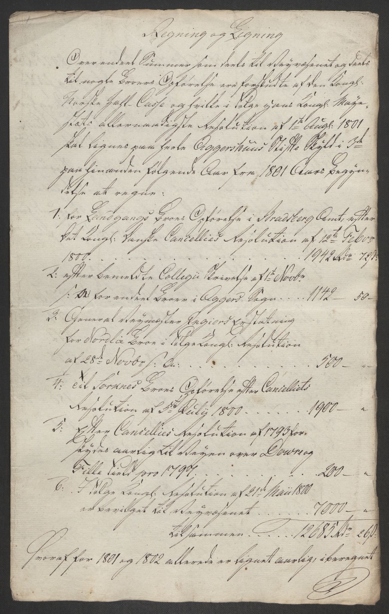 Rentekammeret inntil 1814, Reviderte regnskaper, Fogderegnskap, AV/RA-EA-4092/R11/L0679: Fogderegnskap Nedre Romerike, 1803, p. 464