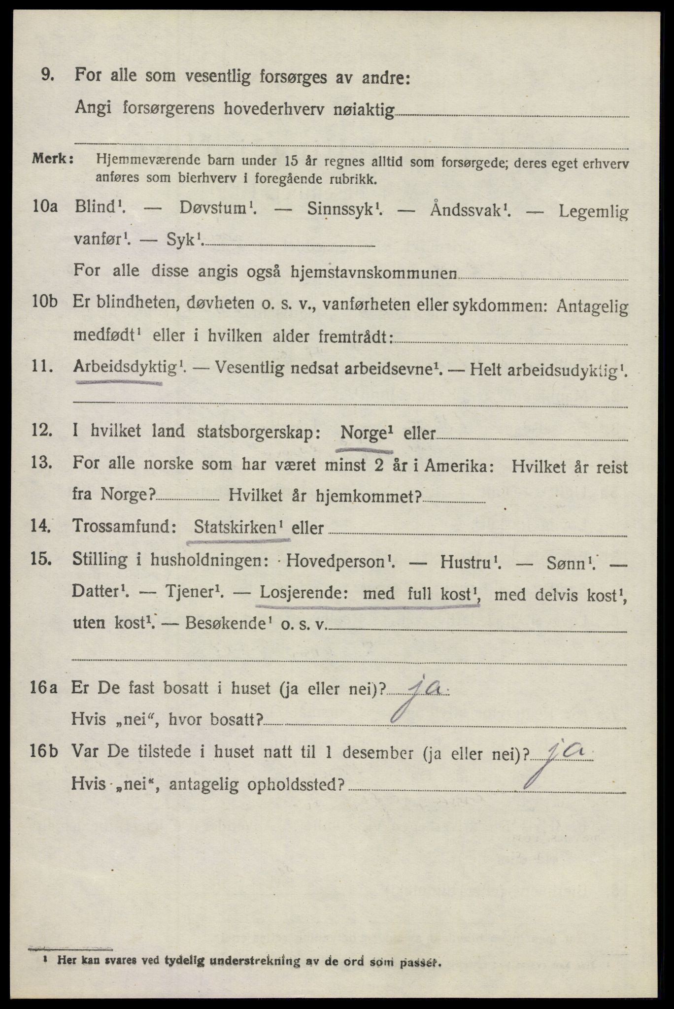 SAO, 1920 census for Kråkstad, 1920, p. 7942