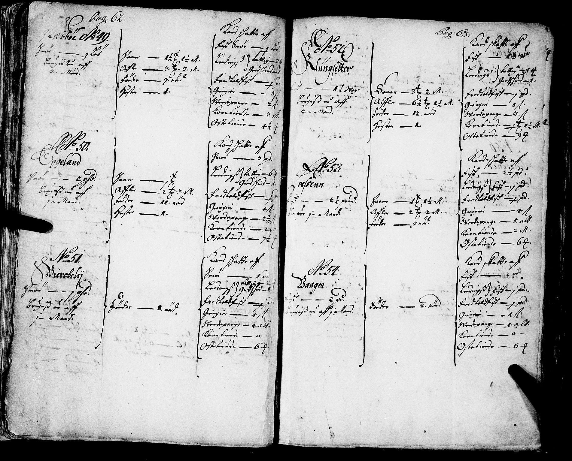 Rentekammeret inntil 1814, Realistisk ordnet avdeling, AV/RA-EA-4070/N/Nb/Nba/L0043: Sunnfjord fogderi, 1667, p. 62-63