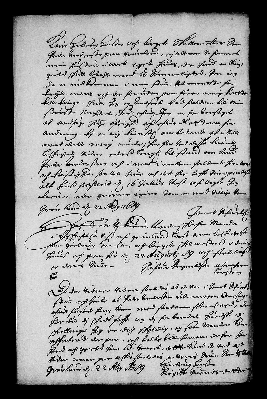 Stattholderembetet 1572-1771, RA/EA-2870/Af/L0003: Avskrifter av vedlegg til originale supplikker, nummerert i samsvar med supplikkbøkene, 1689-1691, p. 7