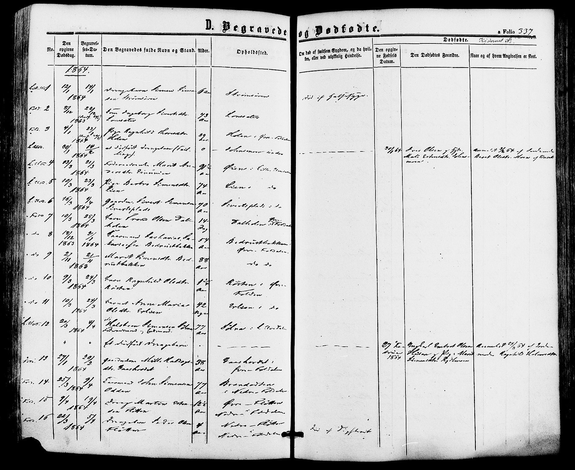 Alvdal prestekontor, SAH/PREST-060/H/Ha/Haa/L0001: Parish register (official) no. 1, 1863-1882, p. 337