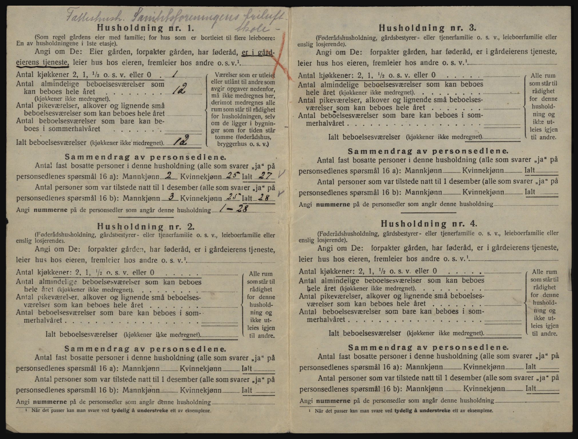 SAT, 1920 census for Skatval, 1920, p. 40