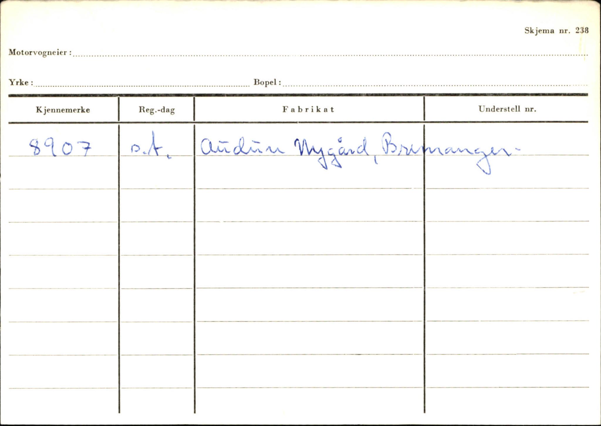 Statens vegvesen, Sogn og Fjordane vegkontor, AV/SAB-A-5301/4/F/L0133: Eigarregister Bremanger A-Å. Gaular A-H, 1945-1975, p. 520