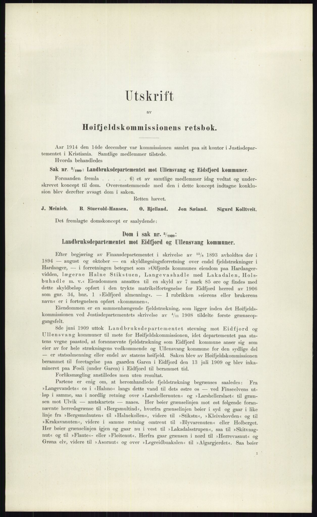 Høyfjellskommisjonen, AV/RA-S-1546/X/Xa/L0001: Nr. 1-33, 1909-1953, p. 521