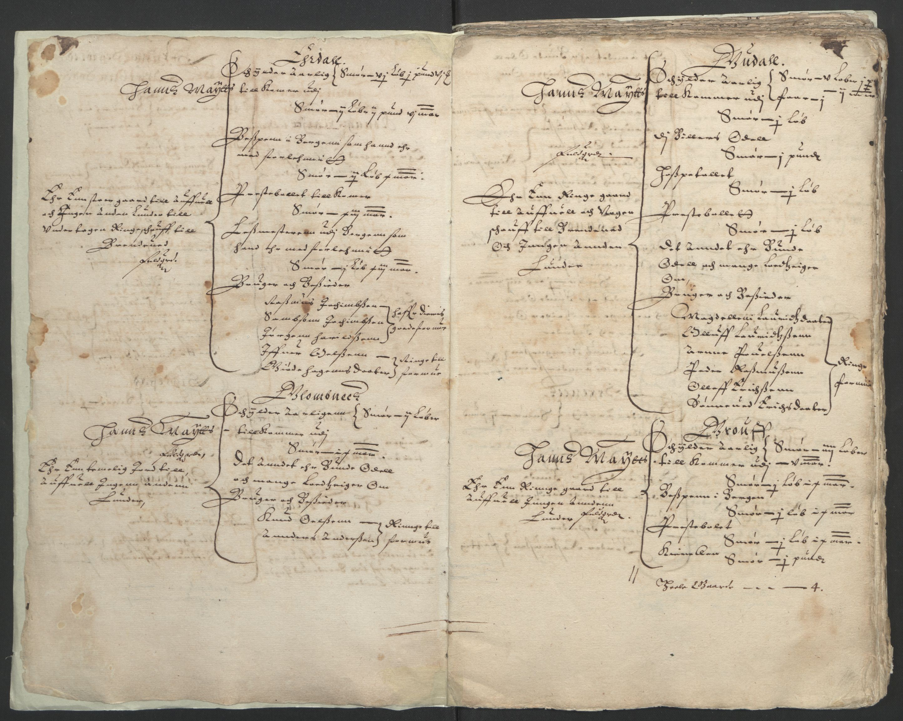 Stattholderembetet 1572-1771, RA/EA-2870/Ek/L0005/0001: Jordebøker til utlikning av garnisonsskatt 1624-1626: / Jordebøker for Bergenhus len (forts.), 1626, p. 35