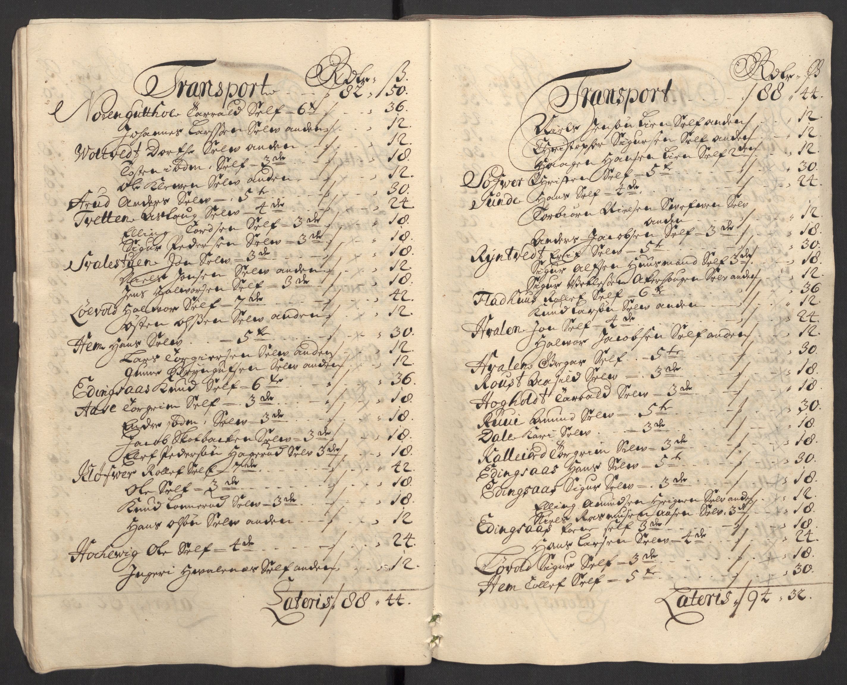 Rentekammeret inntil 1814, Reviderte regnskaper, Fogderegnskap, AV/RA-EA-4092/R36/L2121: Fogderegnskap Øvre og Nedre Telemark og Bamble, 1711, p. 20