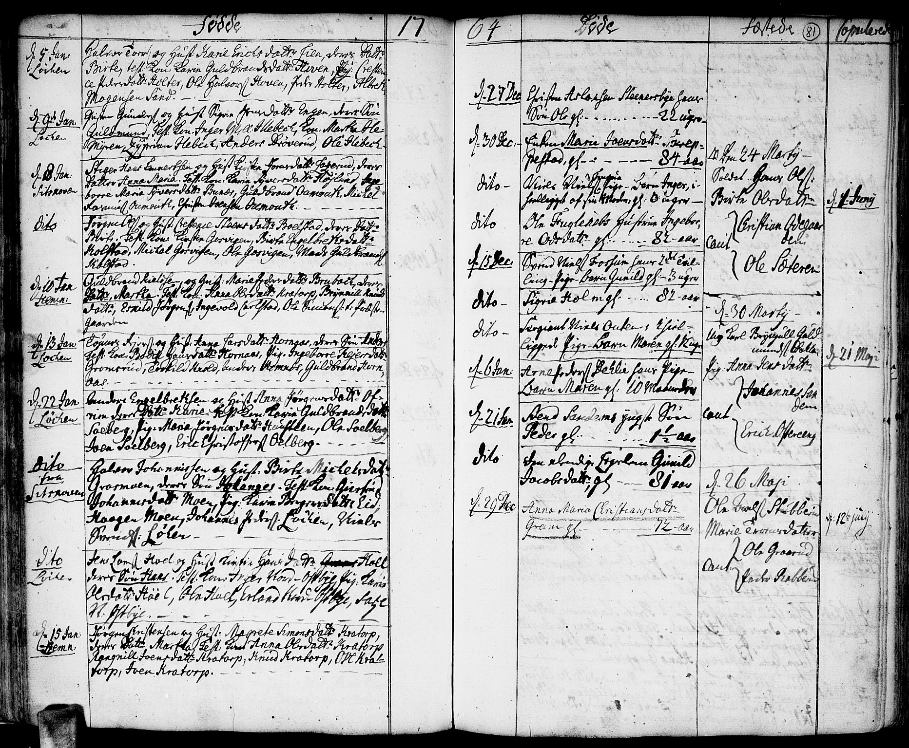 Høland prestekontor Kirkebøker, AV/SAO-A-10346a/F/Fa/L0004: Parish register (official) no. I 4, 1757-1780, p. 81