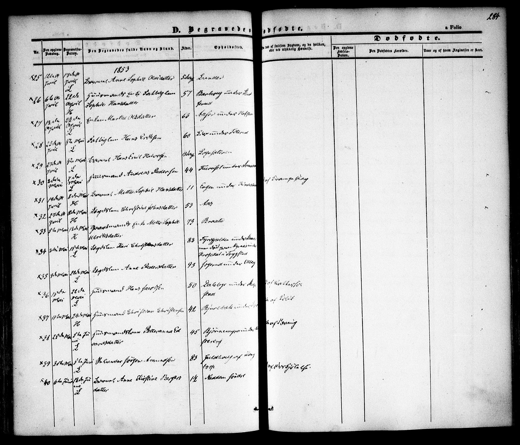 Høland prestekontor Kirkebøker, SAO/A-10346a/F/Fa/L0009: Parish register (official) no. I 9, 1846-1853, p. 284