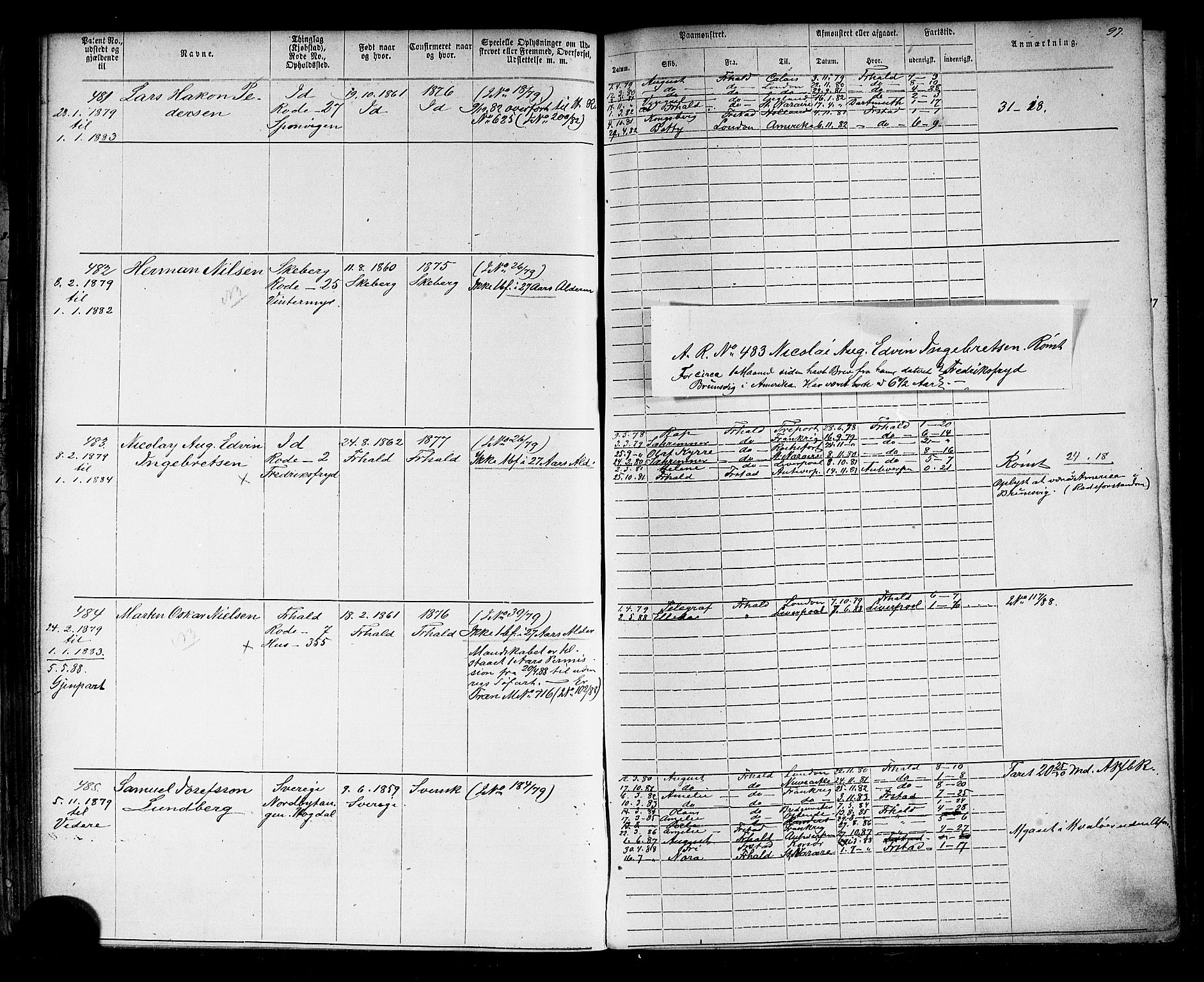 Halden mønstringskontor, AV/SAO-A-10569a/F/Fc/Fca/L0002: Annotasjonsrulle, 1868-1875, p. 114