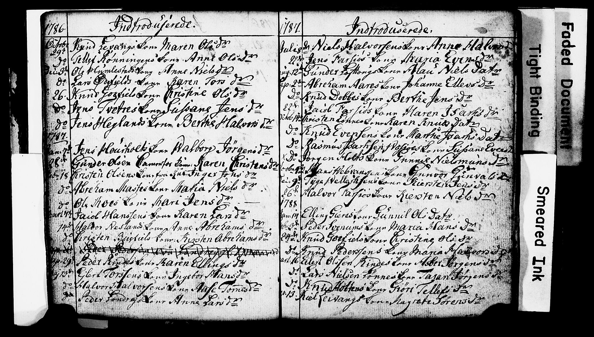 Sannidal kirkebøker, AV/SAKO-A-296/G/Ga/L0001: Parish register (copy) no. 1, 1782-1816