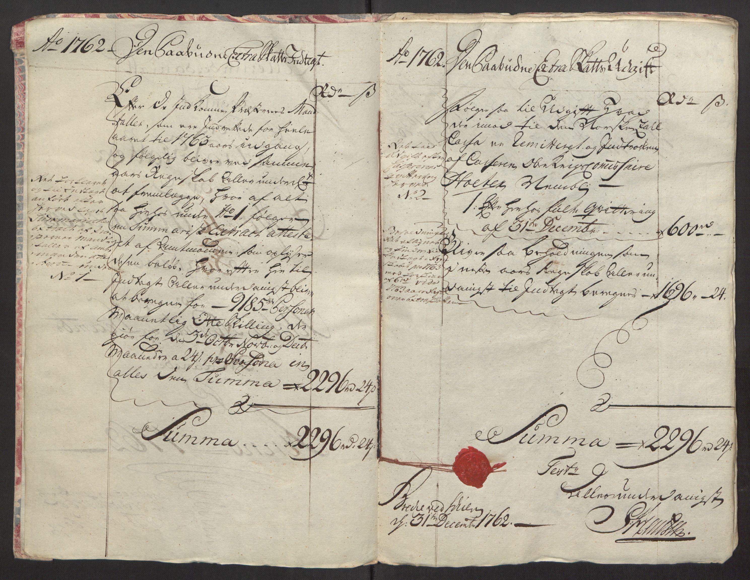 Rentekammeret inntil 1814, Reviderte regnskaper, Fogderegnskap, AV/RA-EA-4092/R38/L2293: Ekstraskatten Øvre Telemark, 1762-1770, p. 5