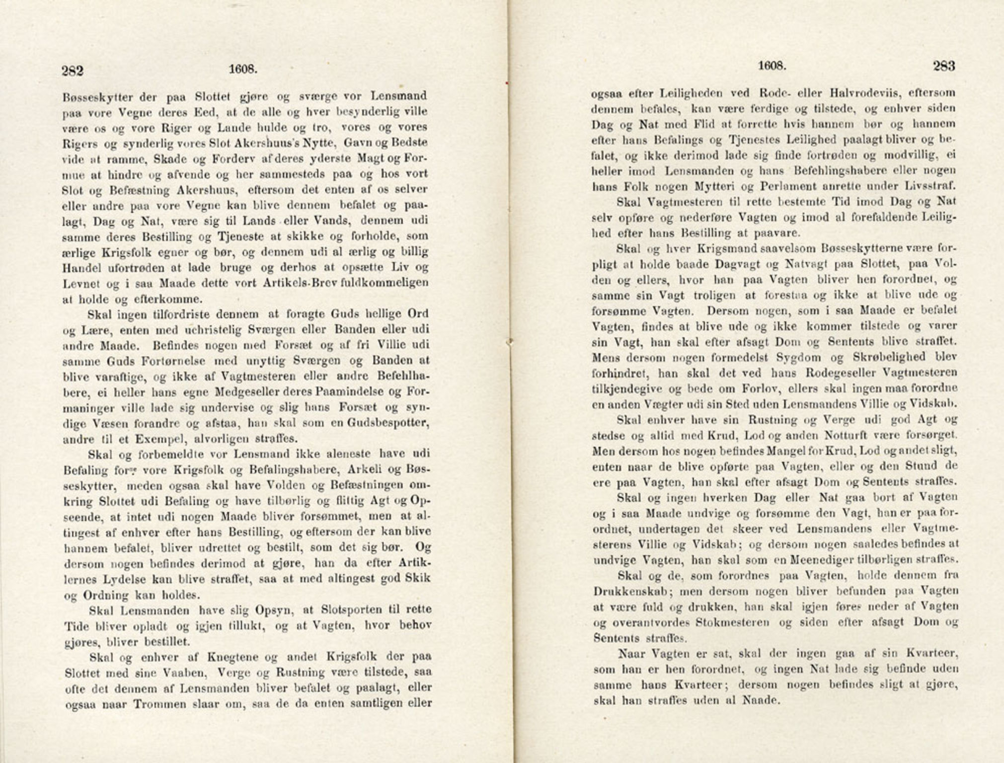 Publikasjoner utgitt av Det Norske Historiske Kildeskriftfond, PUBL/-/-/-: Norske Rigs-Registranter, bind 4, 1603-1618, p. 282-283