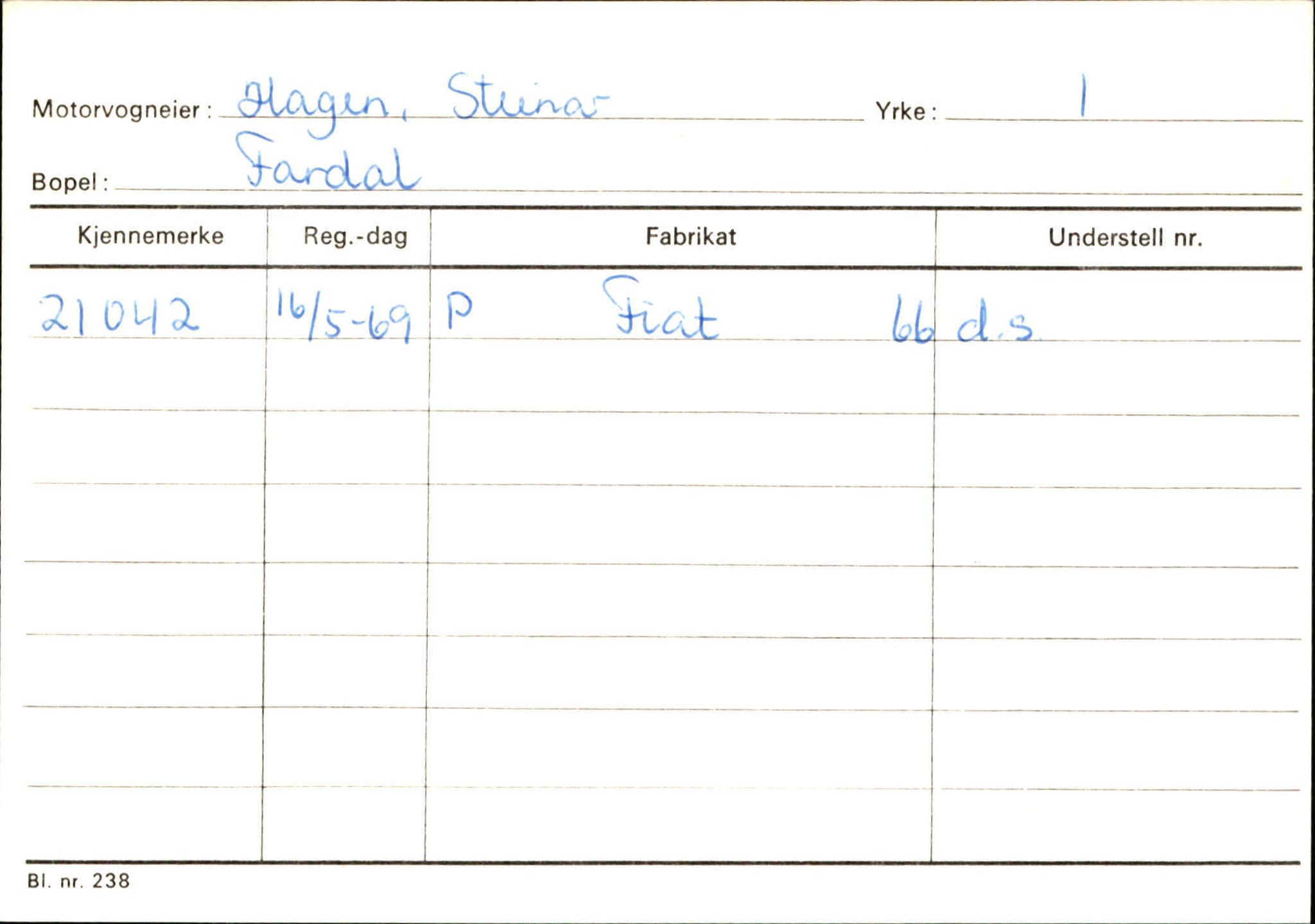 Statens vegvesen, Sogn og Fjordane vegkontor, AV/SAB-A-5301/4/F/L0124: Eigarregister Sogndal A-U, 1945-1975, p. 759