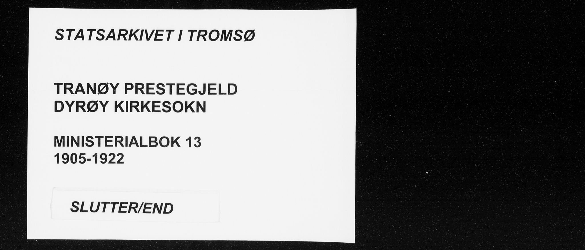 Tranøy sokneprestkontor, AV/SATØ-S-1313/I/Ia/Iaa/L0013kirke: Parish register (official) no. 13, 1905-1922, p. 167