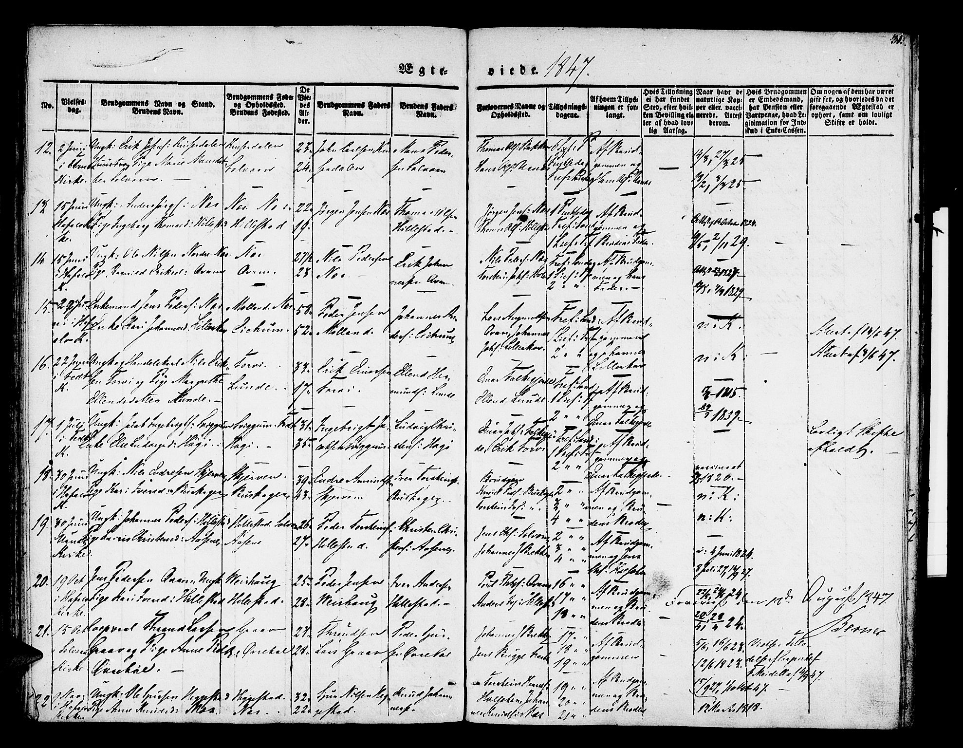 Hafslo sokneprestembete, SAB/A-80301/H/Haa/Haaa/L0007: Parish register (official) no. A 7, 1834-1854, p. 31