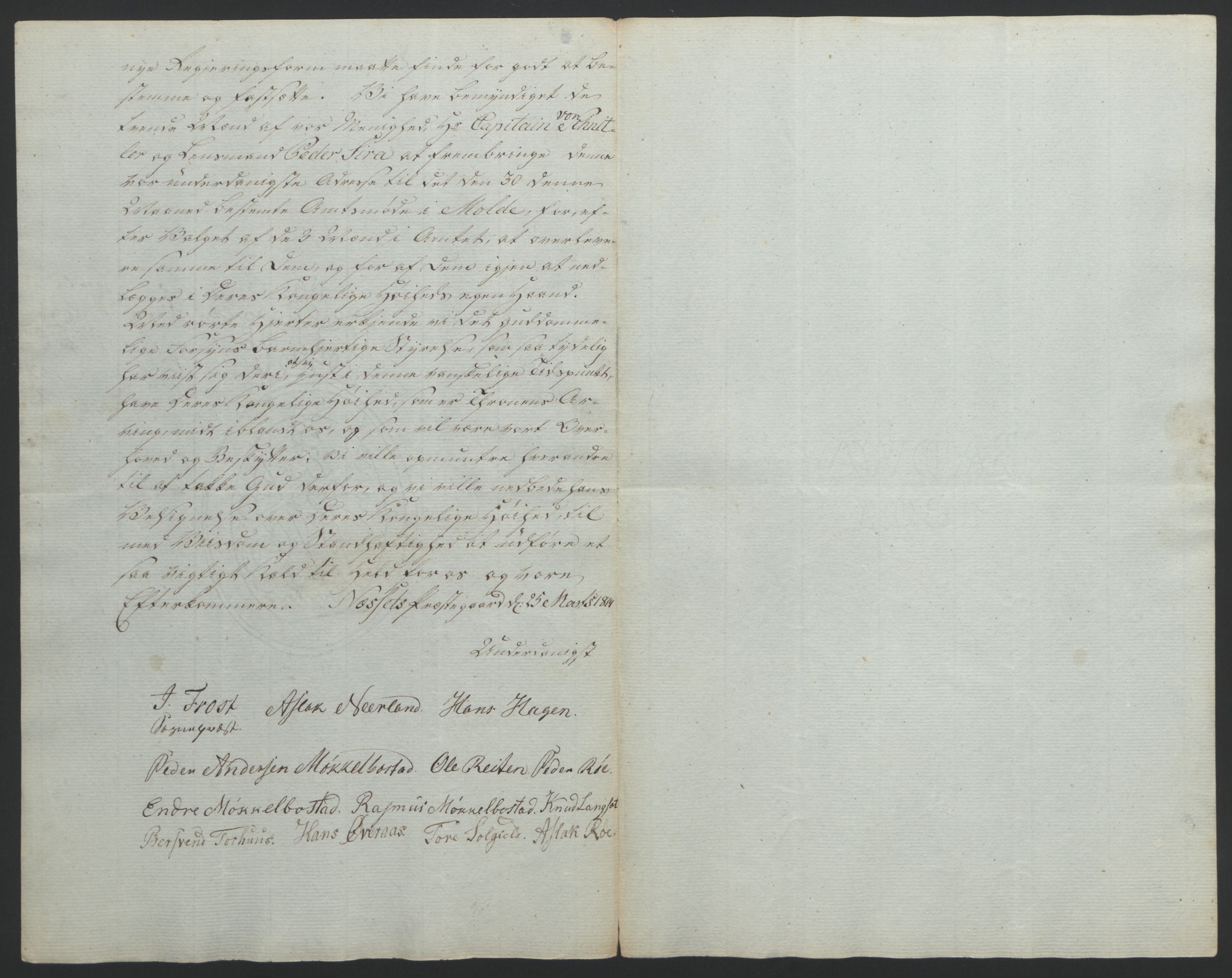 Statsrådssekretariatet, RA/S-1001/D/Db/L0008: Fullmakter for Eidsvollsrepresentantene i 1814. , 1814, p. 392