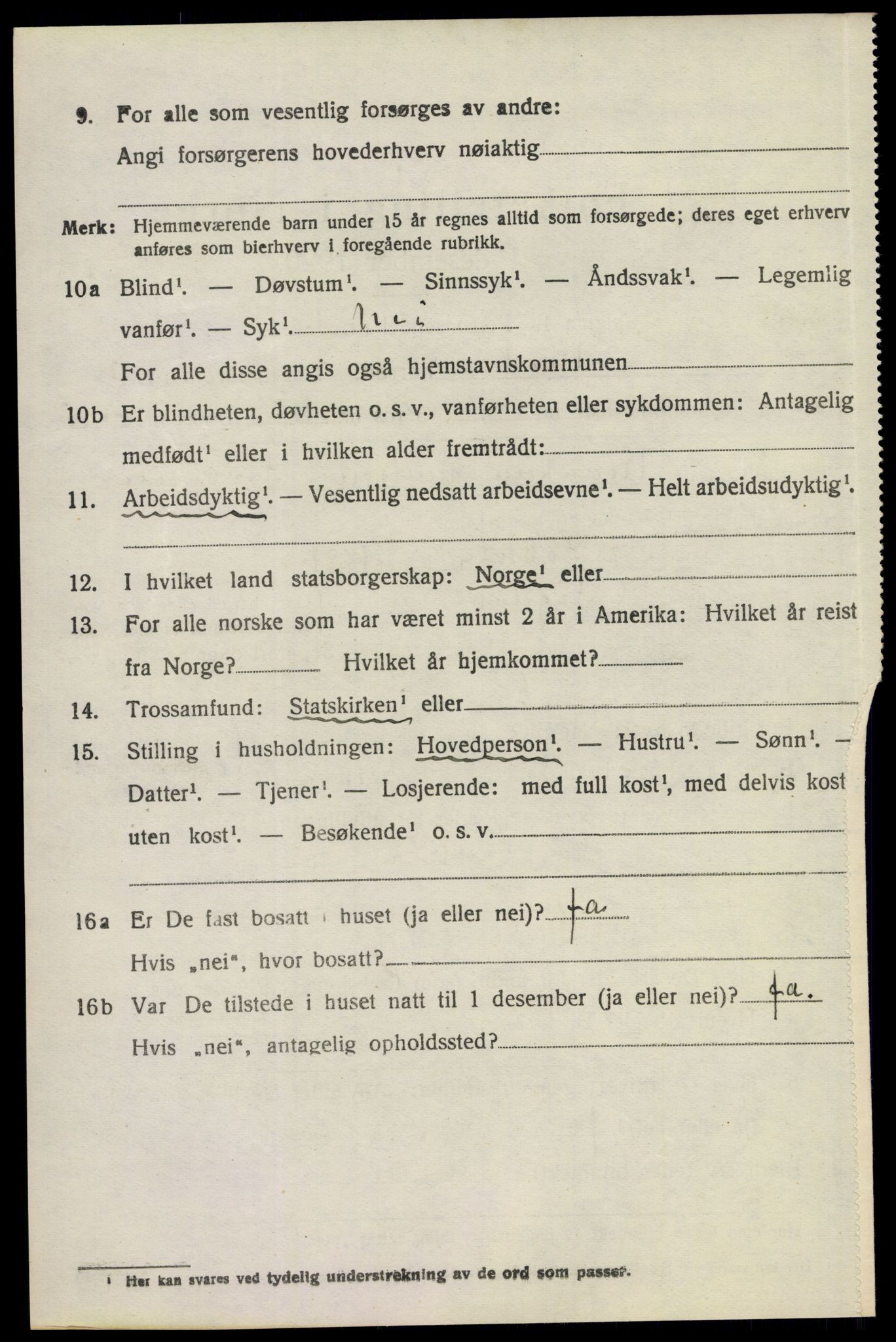 SAKO, 1920 census for Modum, 1920, p. 25264