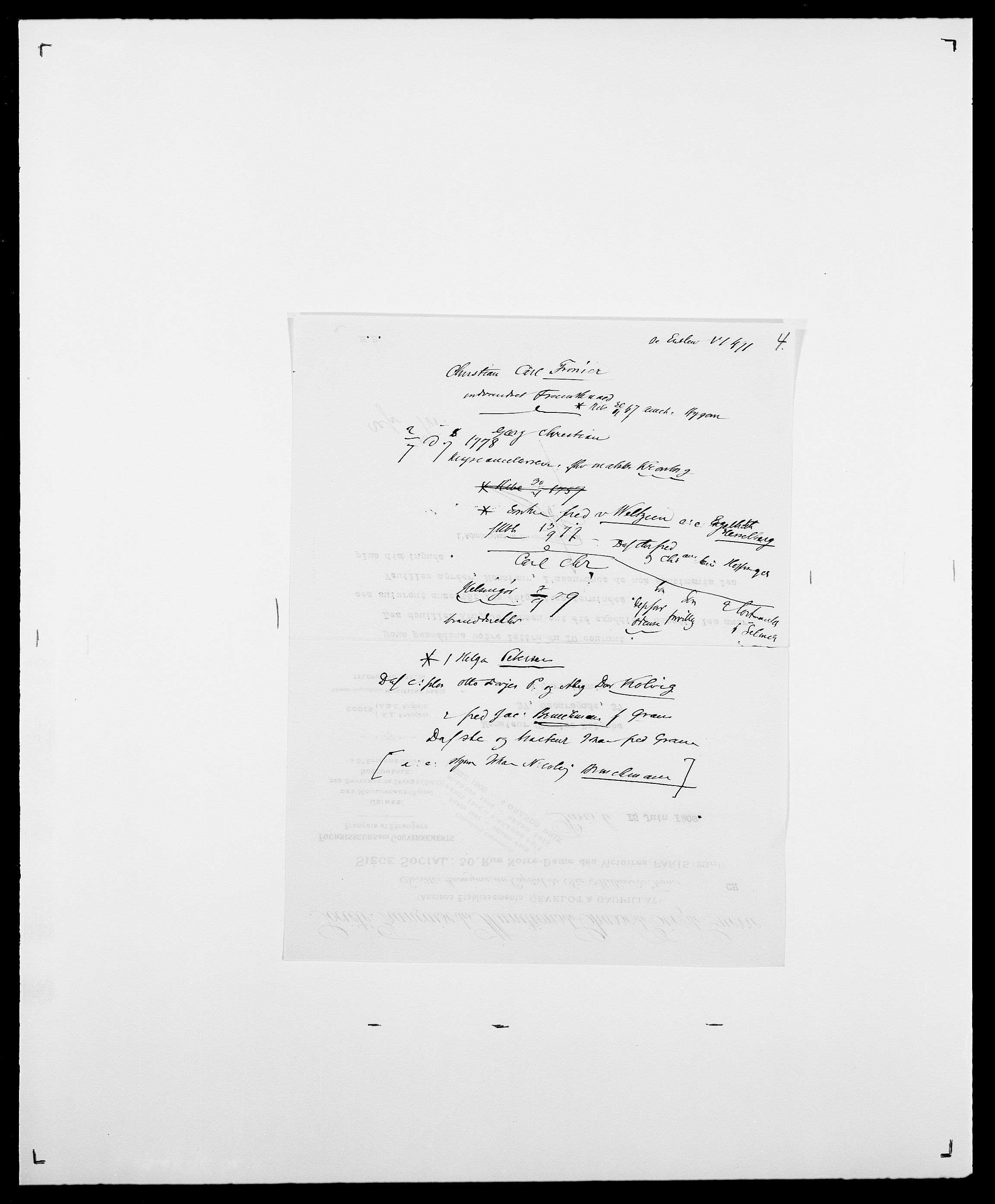 Delgobe, Charles Antoine - samling, AV/SAO-PAO-0038/D/Da/L0039: Thorsen - Urup, p. 386