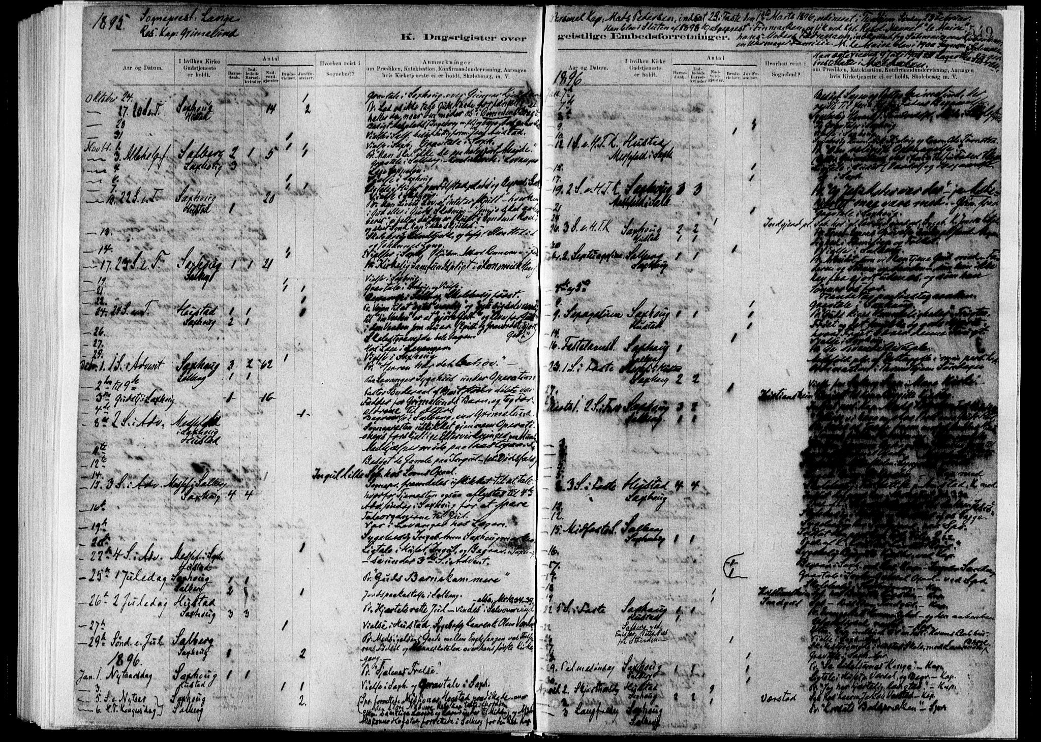 Ministerialprotokoller, klokkerbøker og fødselsregistre - Nord-Trøndelag, SAT/A-1458/730/L0285: Parish register (official) no. 730A10, 1879-1914, p. 549