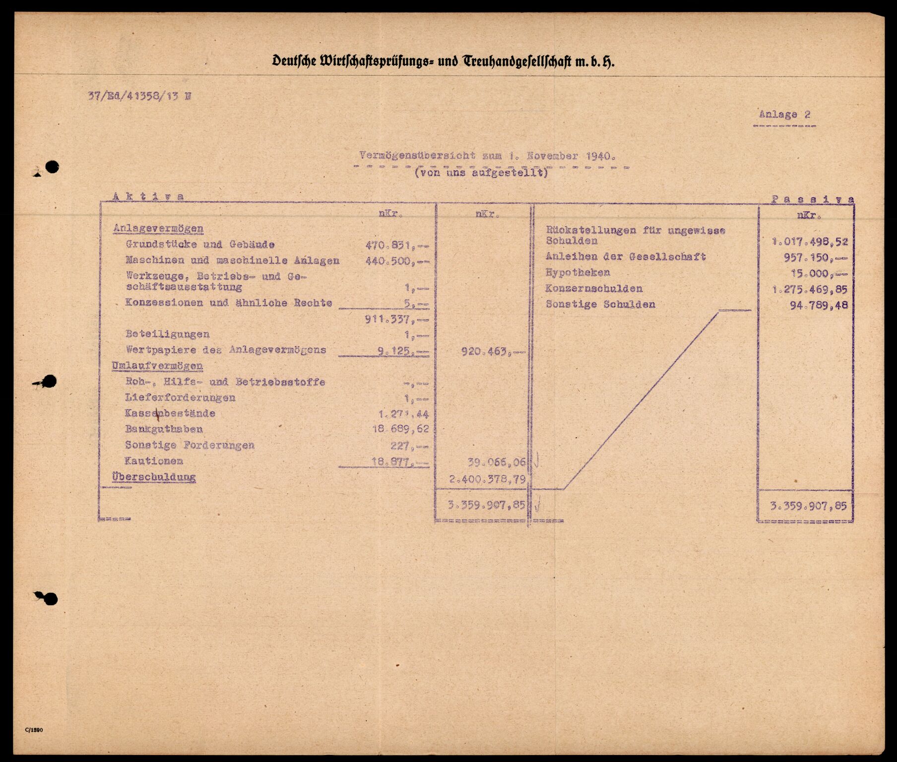 Forsvarets Overkommando. 2 kontor. Arkiv 11.4. Spredte tyske arkivsaker, AV/RA-RAFA-7031/D/Dar/Darc/L0030: Tyske oppgaver over norske industribedrifter, 1940-1943, p. 658