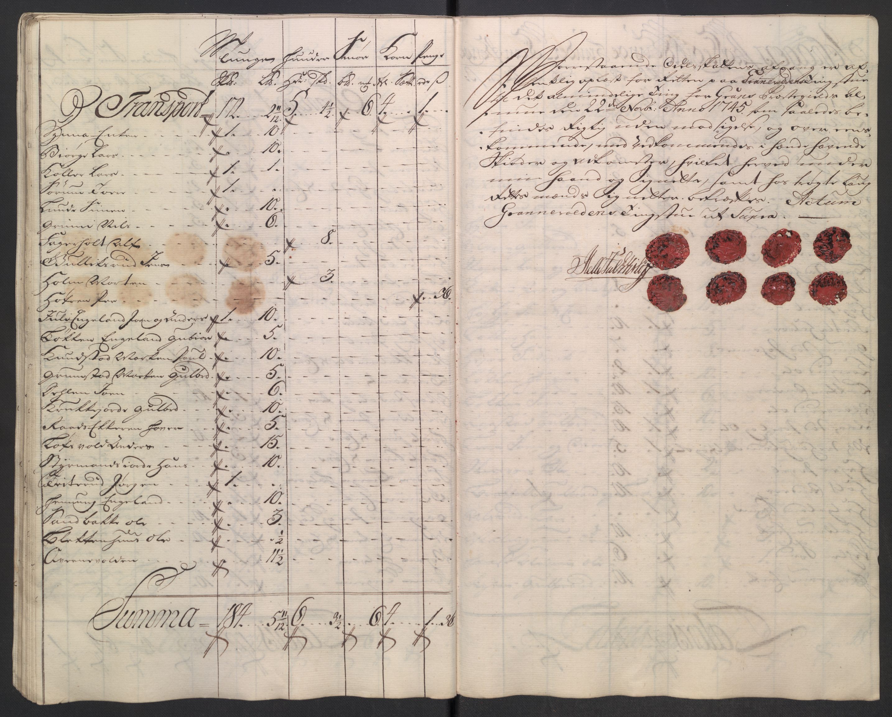 Rentekammeret inntil 1814, Reviderte regnskaper, Fogderegnskap, AV/RA-EA-4092/R18/L1345: Fogderegnskap Hadeland, Toten og Valdres, 1745-1746, p. 232