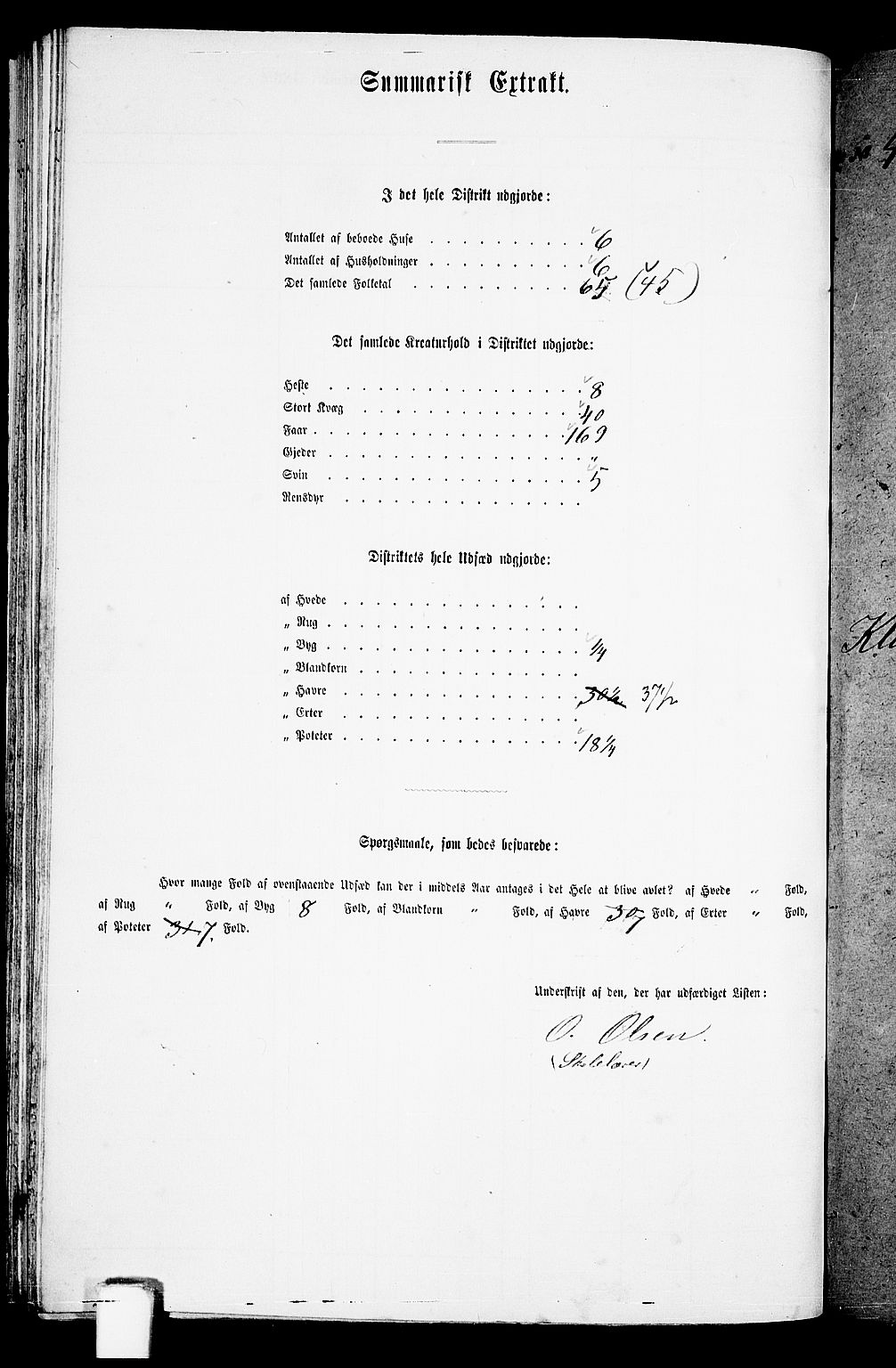 RA, 1865 census for Rennesøy, 1865, p. 58