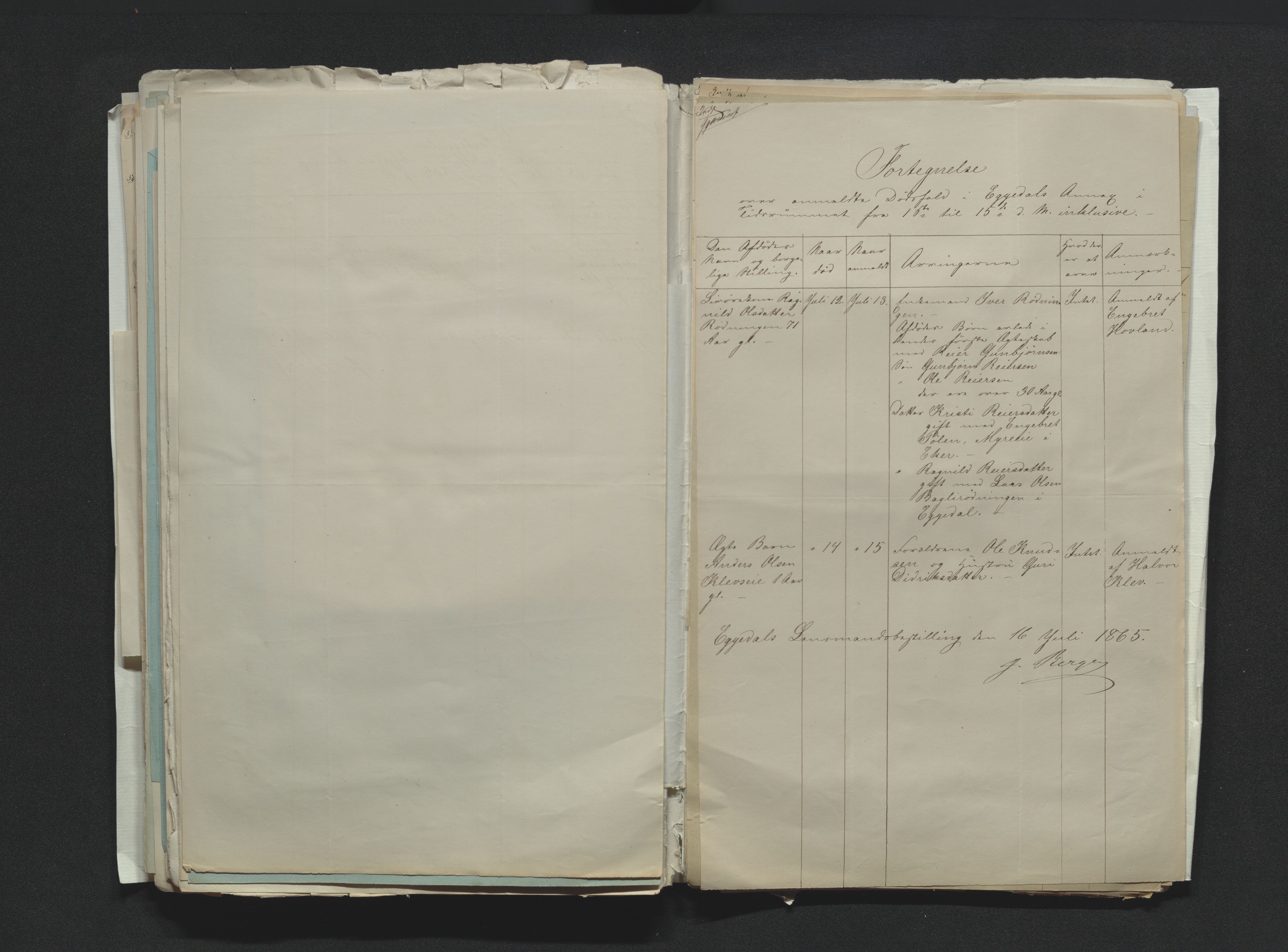 Eiker, Modum og Sigdal sorenskriveri, AV/SAKO-A-123/H/Ha/Hab/L0011: Dødsfallsmeldinger, 1862-1865, p. 642