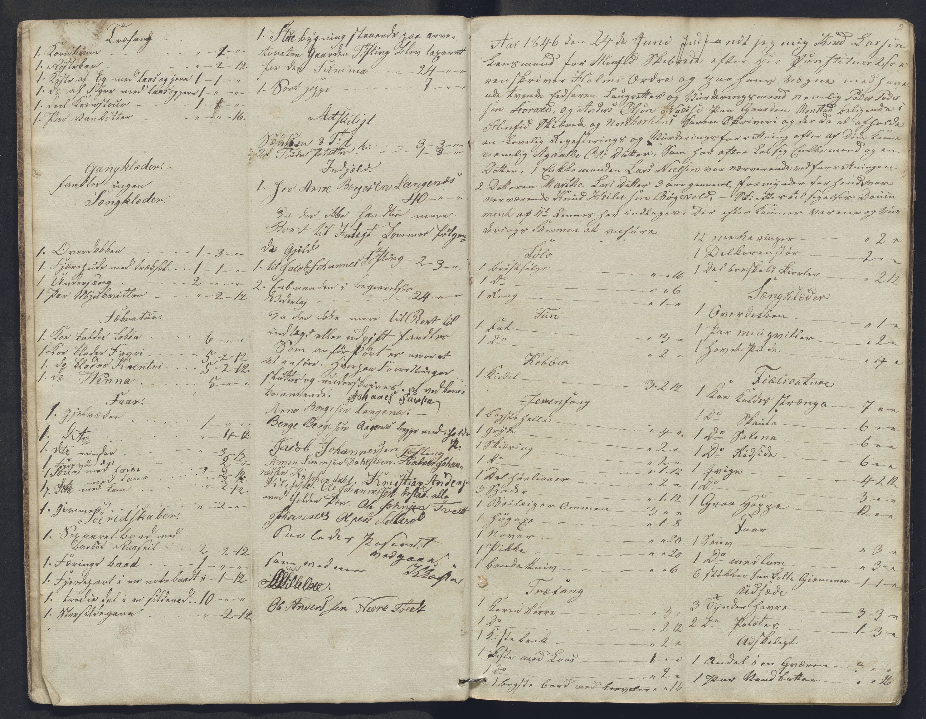 Nordhordland sorenskrivar, SAB/A-2901/1/H/Hb/L0003: Registreringsprotokollar, 1846-1852, p. 2