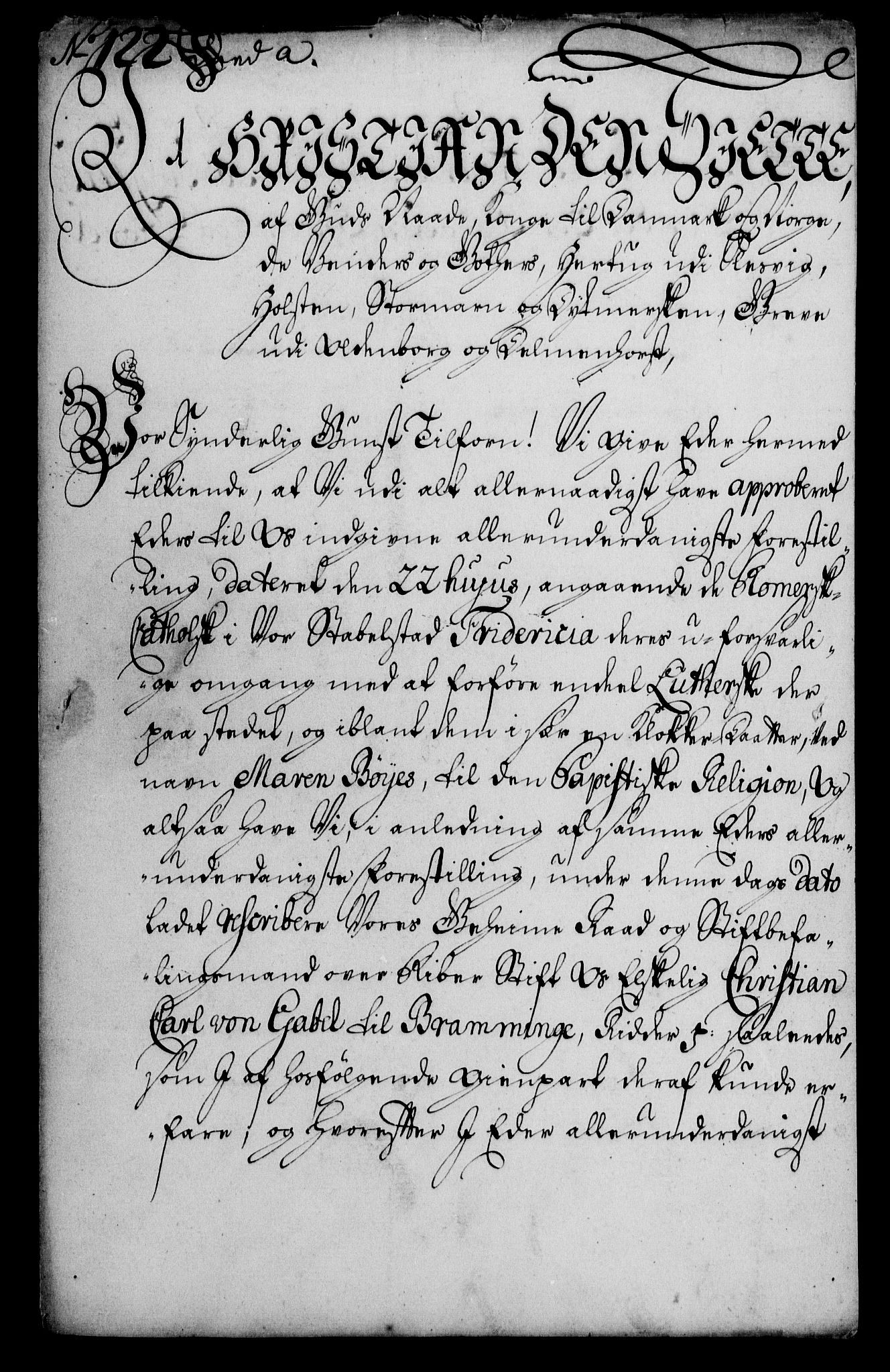 Generalkirkeinspektionskollegiet, DRA/A-0008/F4-06/F4-06-15: Protokollerede indkomne sager, 1745