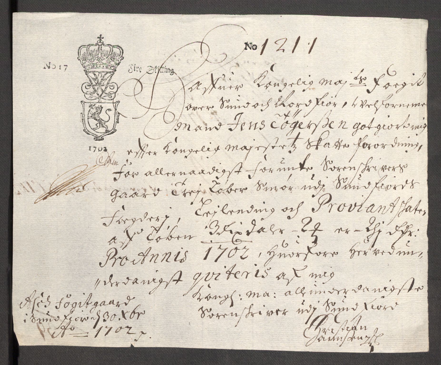 Rentekammeret inntil 1814, Reviderte regnskaper, Fogderegnskap, AV/RA-EA-4092/R53/L3426: Fogderegnskap Sunn- og Nordfjord, 1702, p. 217