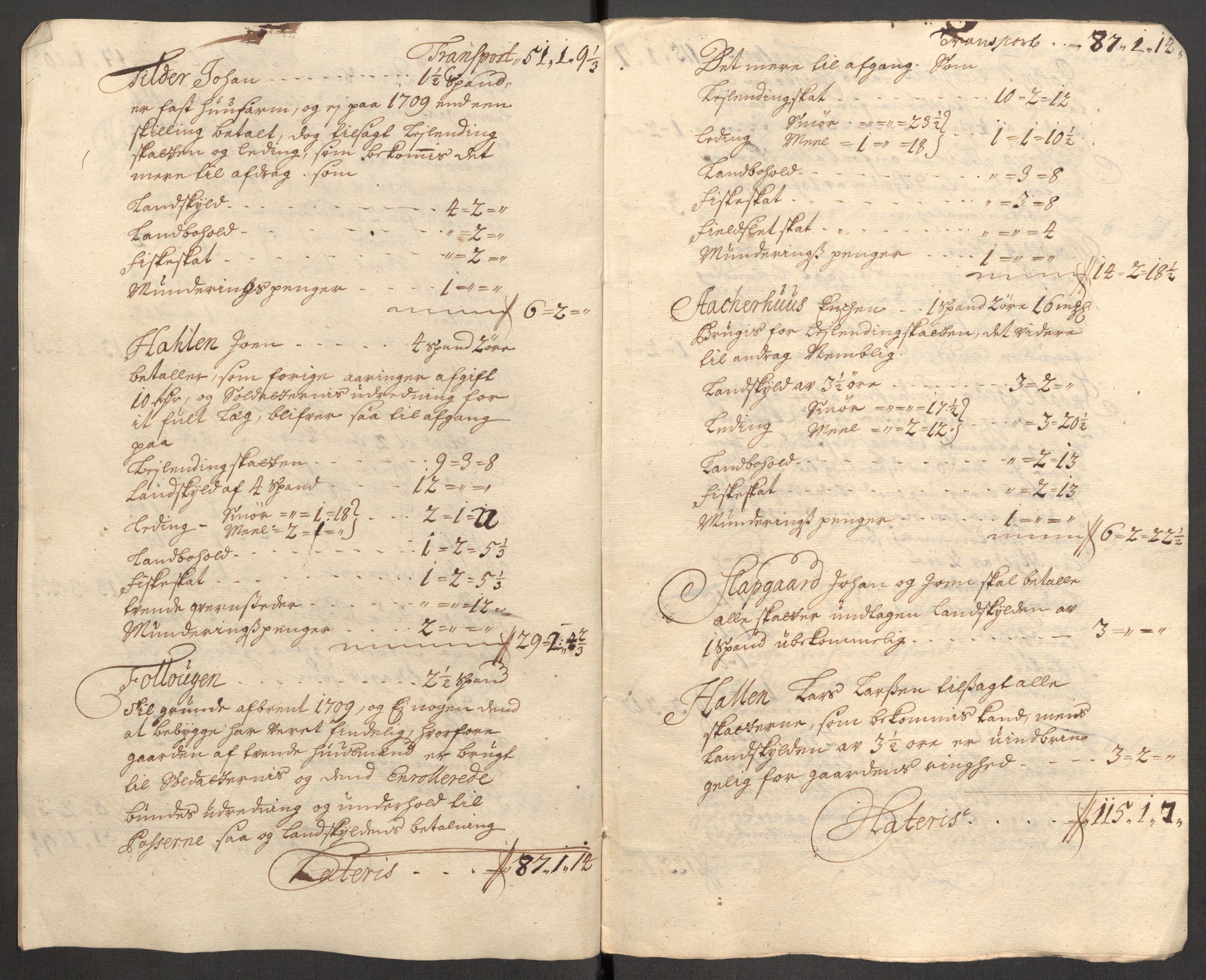 Rentekammeret inntil 1814, Reviderte regnskaper, Fogderegnskap, RA/EA-4092/R62/L4200: Fogderegnskap Stjørdal og Verdal, 1710, p. 250