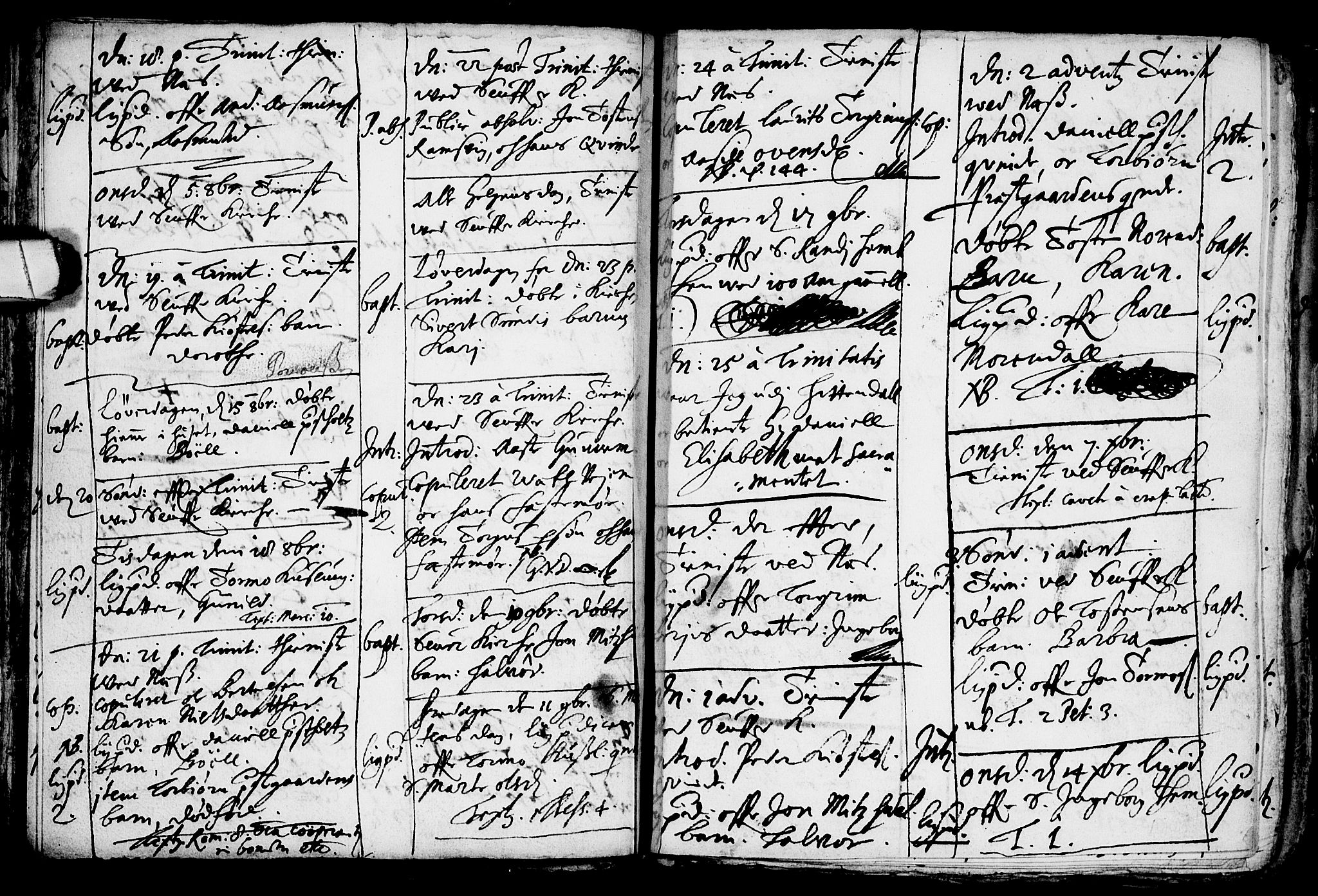 Sauherad kirkebøker, AV/SAKO-A-298/F/Fa/L0001: Parish register (official) no. I 1, 1649-1681