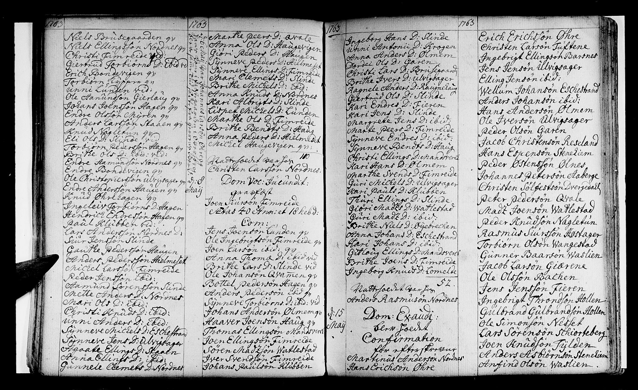 Sogndal sokneprestembete, AV/SAB-A-81301/H/Haa/Haaa/L0004: Parish register (official) no. A 4, 1747-1782