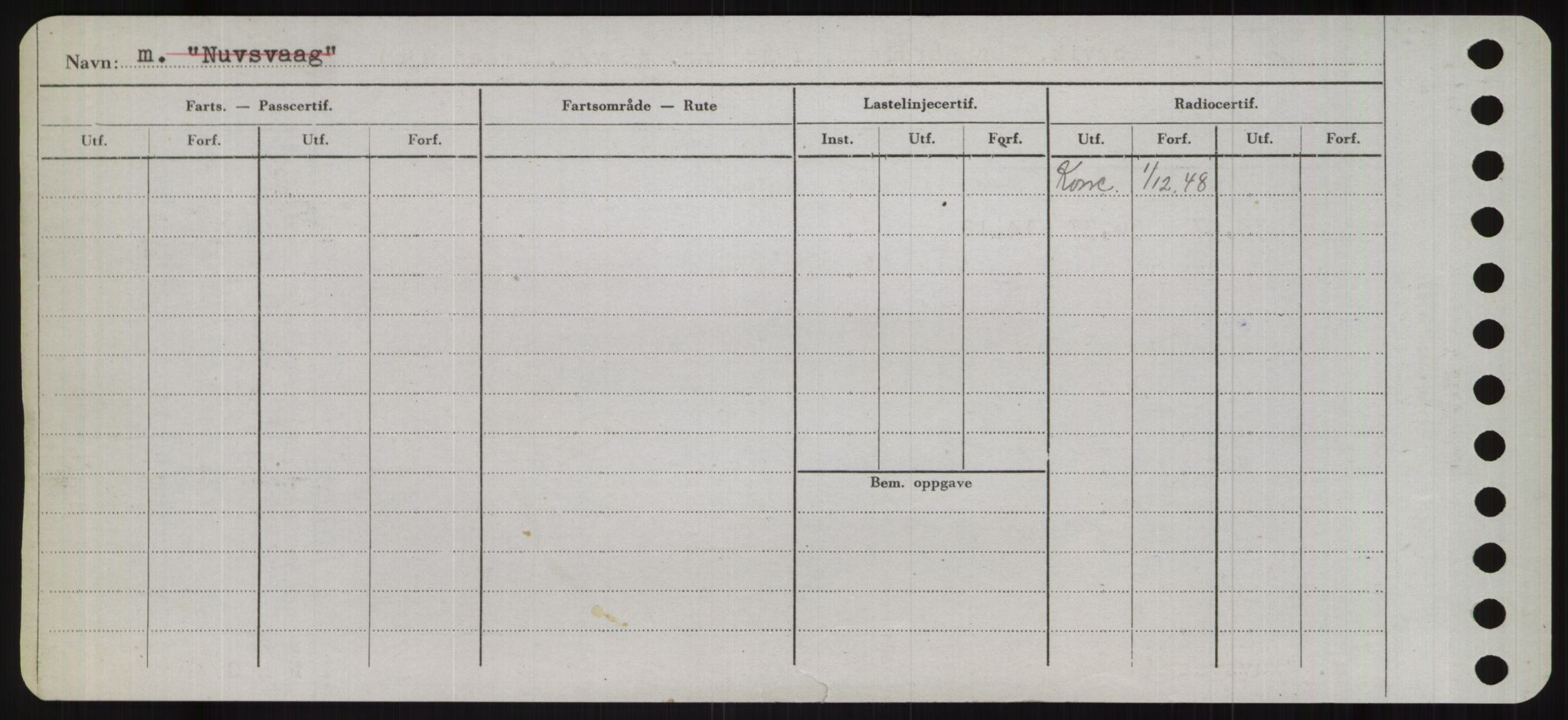 Sjøfartsdirektoratet med forløpere, Skipsmålingen, AV/RA-S-1627/H/Ha/L0004/0002: Fartøy, Mas-R / Fartøy, Odin-R, p. 38