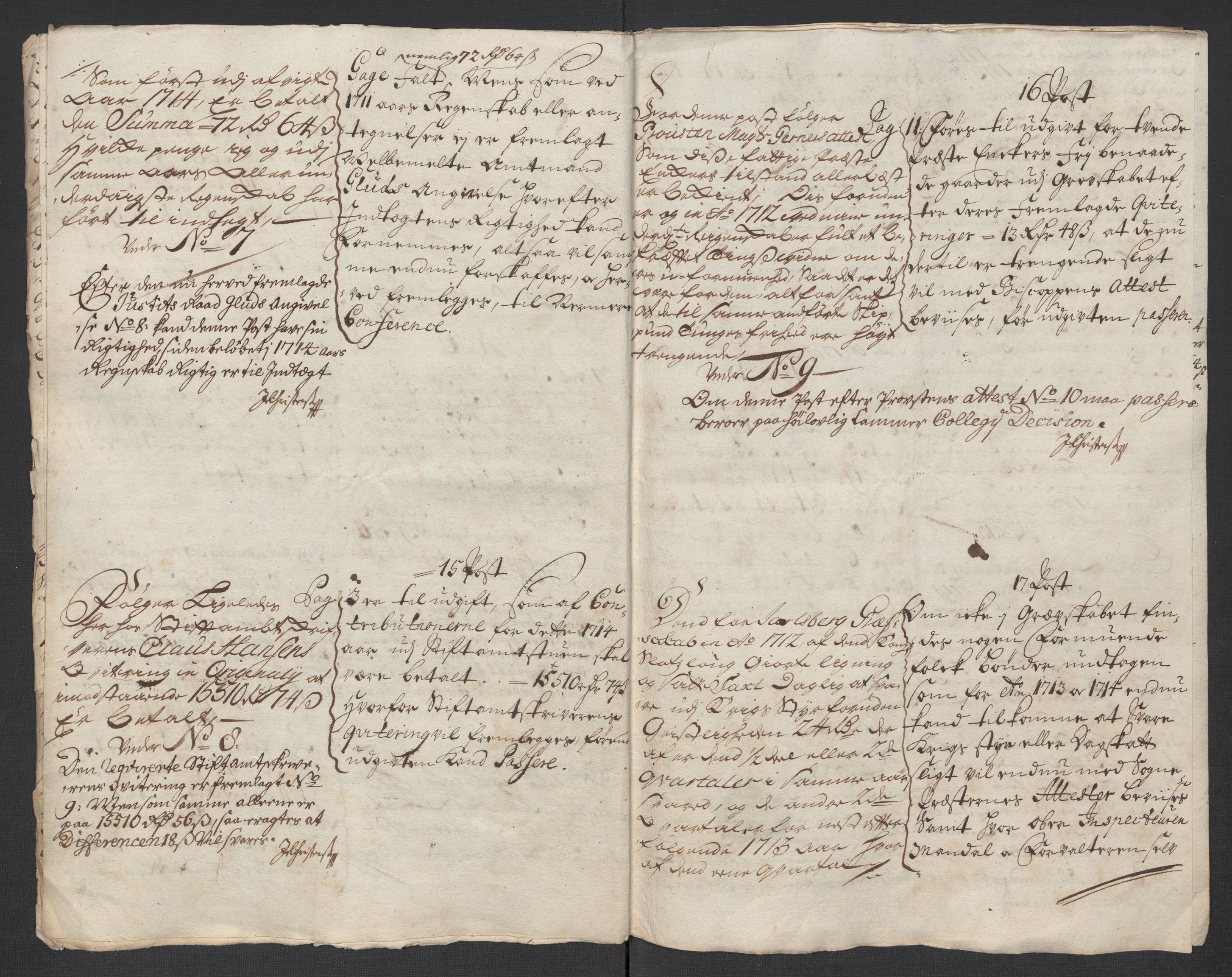 Rentekammeret inntil 1814, Reviderte regnskaper, Fogderegnskap, AV/RA-EA-4092/R32/L1878: Fogderegnskap Jarlsberg grevskap, 1713, p. 254