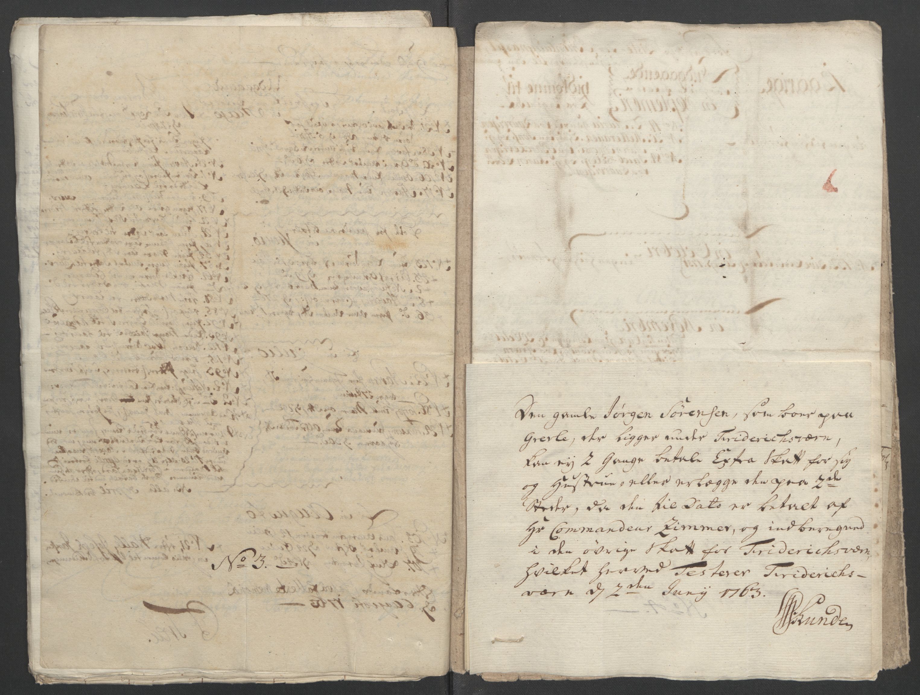 Rentekammeret inntil 1814, Reviderte regnskaper, Fogderegnskap, AV/RA-EA-4092/R33/L2033: Ekstraskatten Larvik grevskap, 1762-1764, p. 329