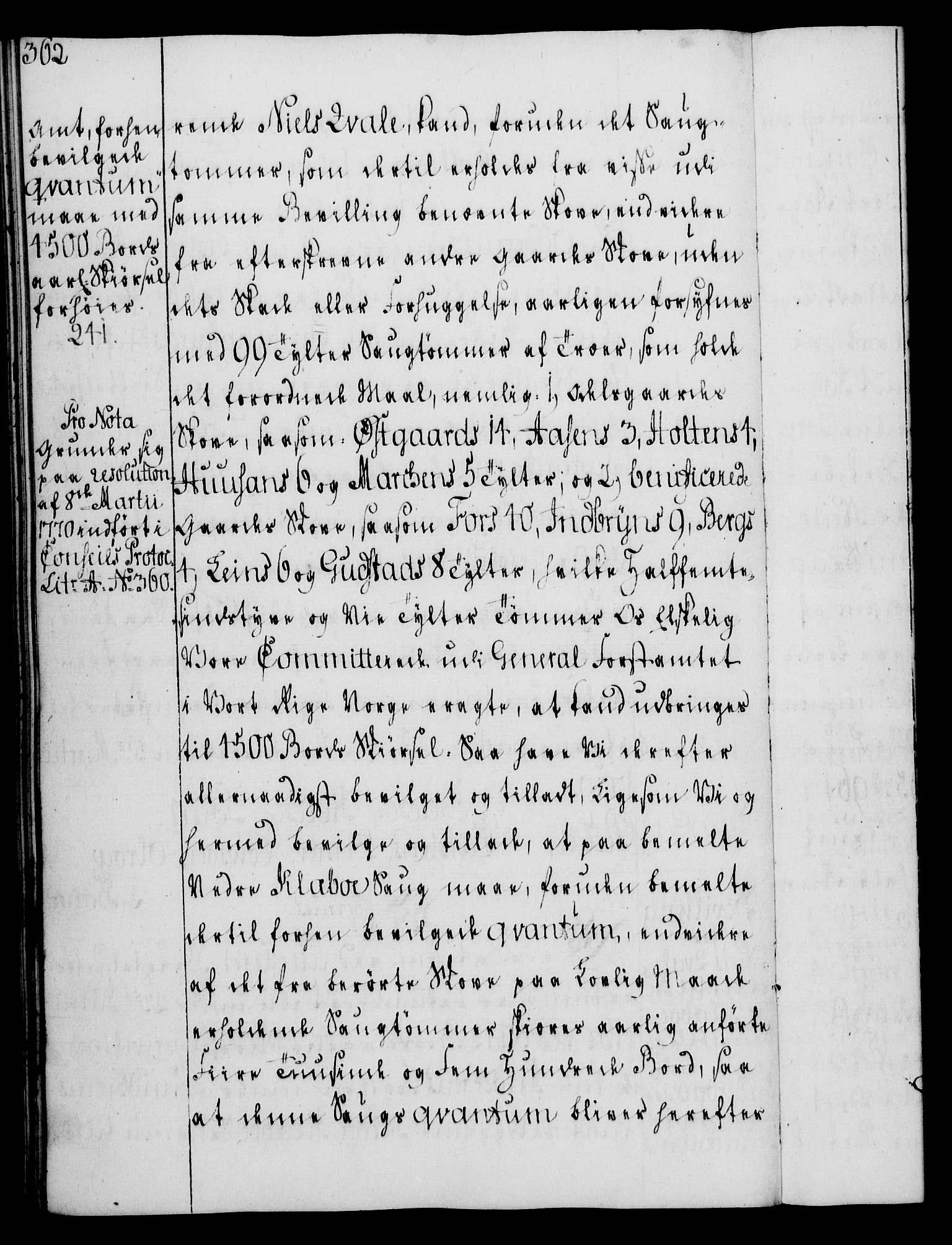 Rentekammeret, Kammerkanselliet, AV/RA-EA-3111/G/Gg/Gga/L0008: Norsk ekspedisjonsprotokoll med register (merket RK 53.8), 1768-1771, p. 362