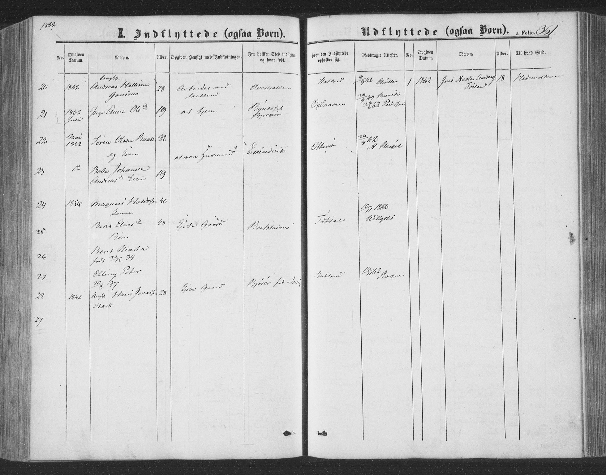 Ministerialprotokoller, klokkerbøker og fødselsregistre - Nord-Trøndelag, SAT/A-1458/773/L0615: Parish register (official) no. 773A06, 1857-1870, p. 361