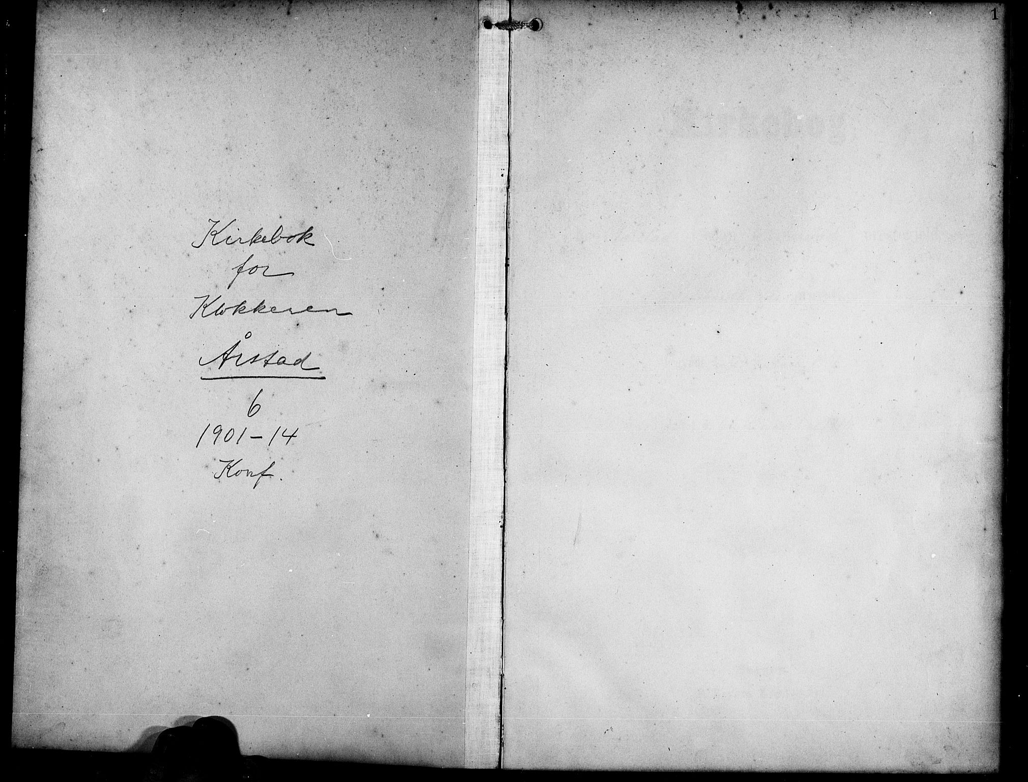 Årstad Sokneprestembete, SAB/A-79301/H/Hab/L0012: Parish register (copy) no. B 2, 1901-1914, p. 1