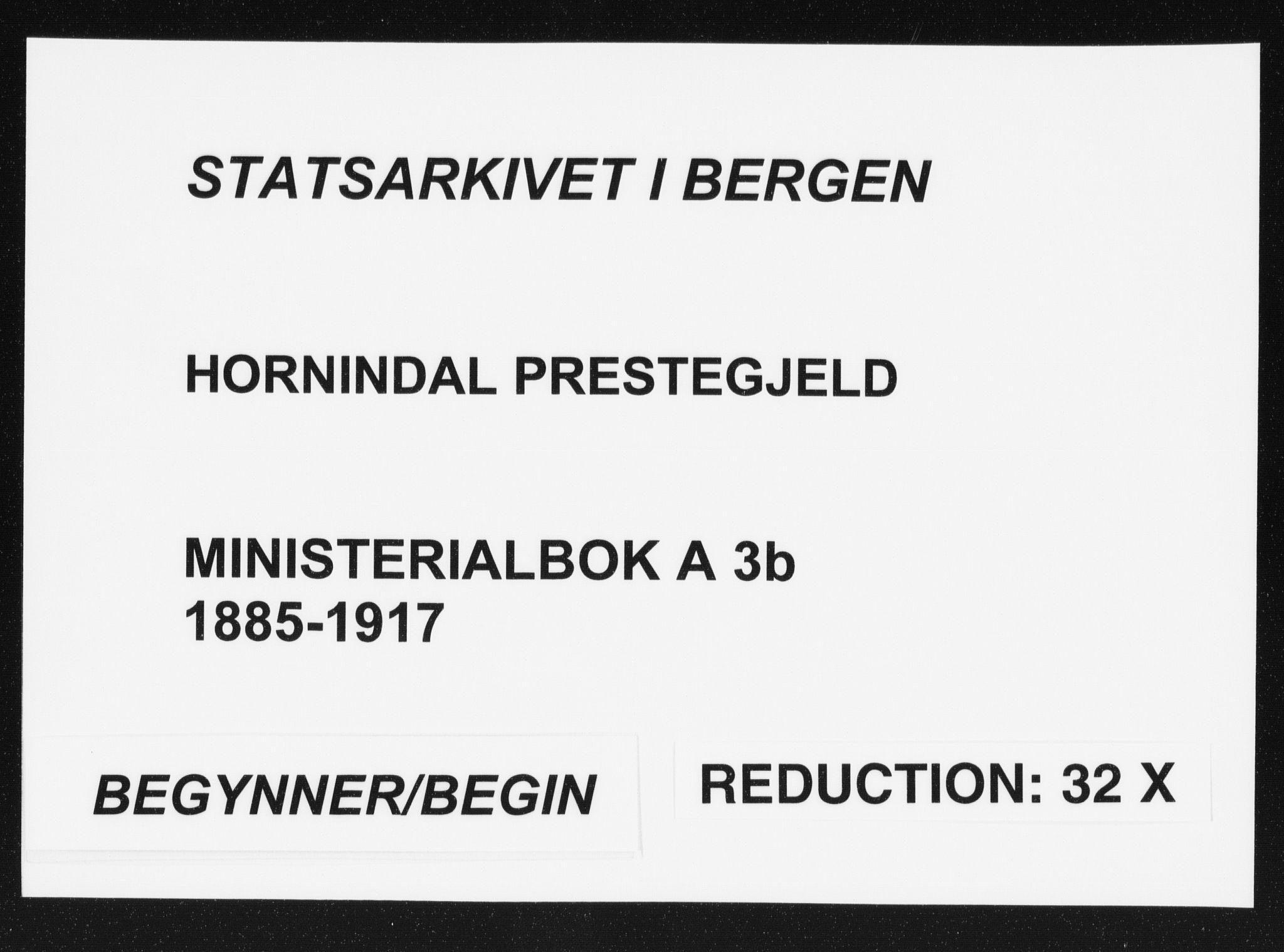 Hornindal sokneprestembete, AV/SAB-A-82401/H/Haa/Haaa/L0003/0002: Parish register (official) no. A 3B, 1885-1917