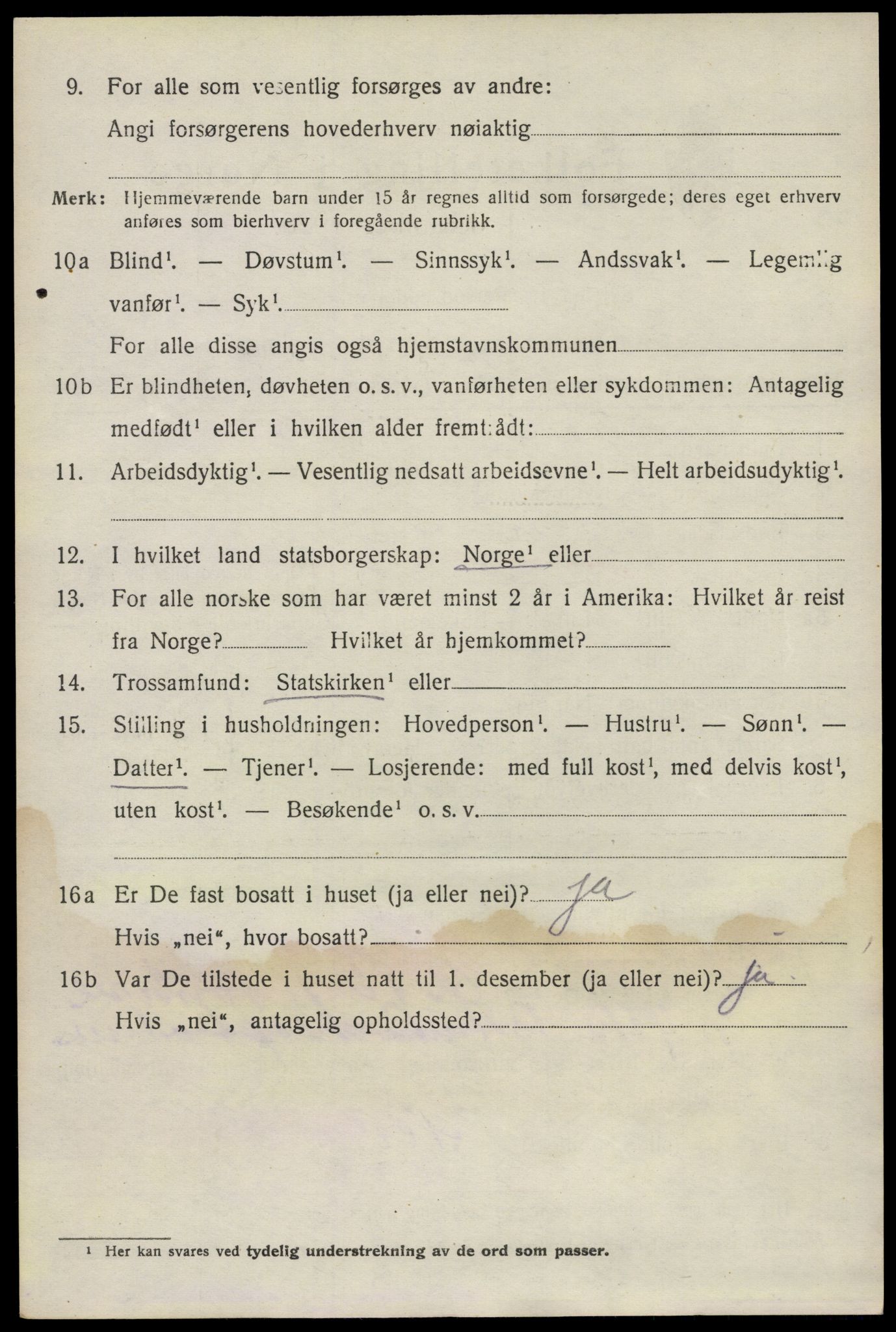 SAO, 1920 census for Bærum, 1920, p. 43319