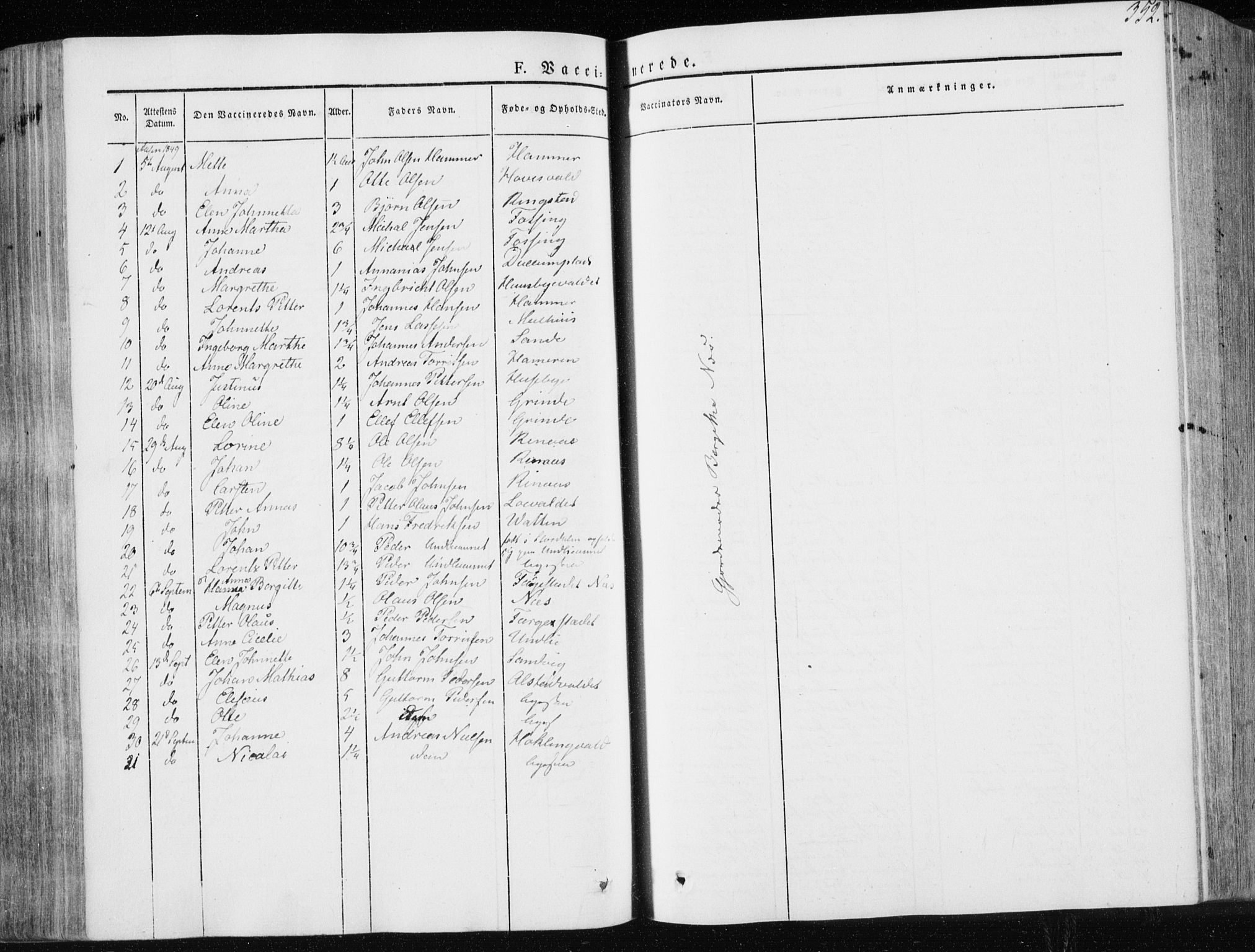 Ministerialprotokoller, klokkerbøker og fødselsregistre - Nord-Trøndelag, SAT/A-1458/713/L0115: Parish register (official) no. 713A06, 1838-1851, p. 352