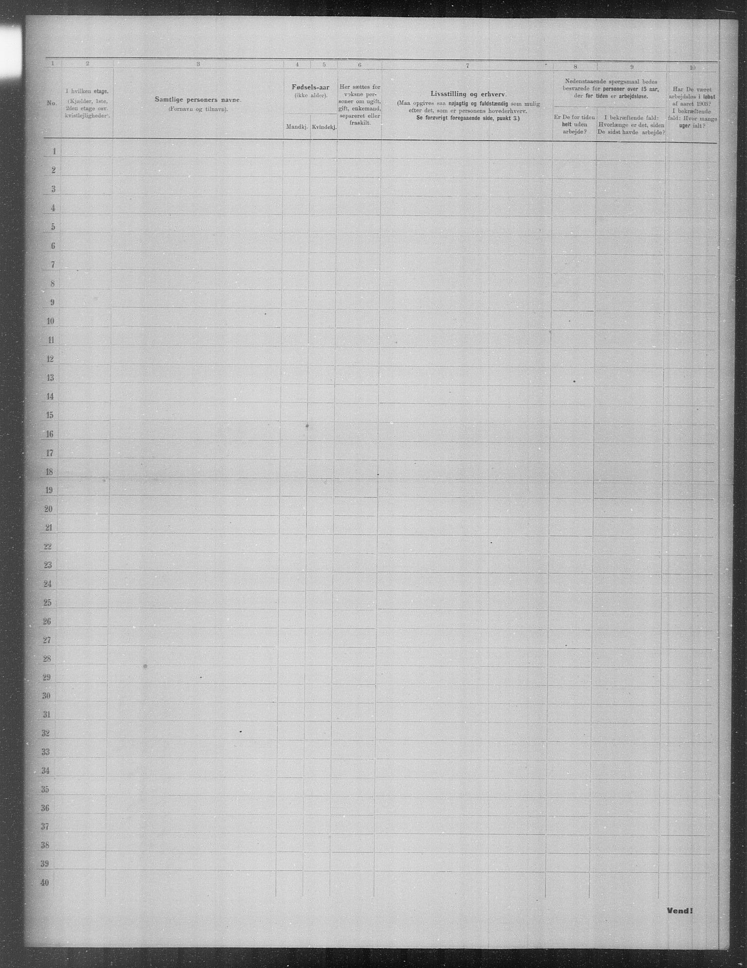 OBA, Municipal Census 1903 for Kristiania, 1903, p. 19508