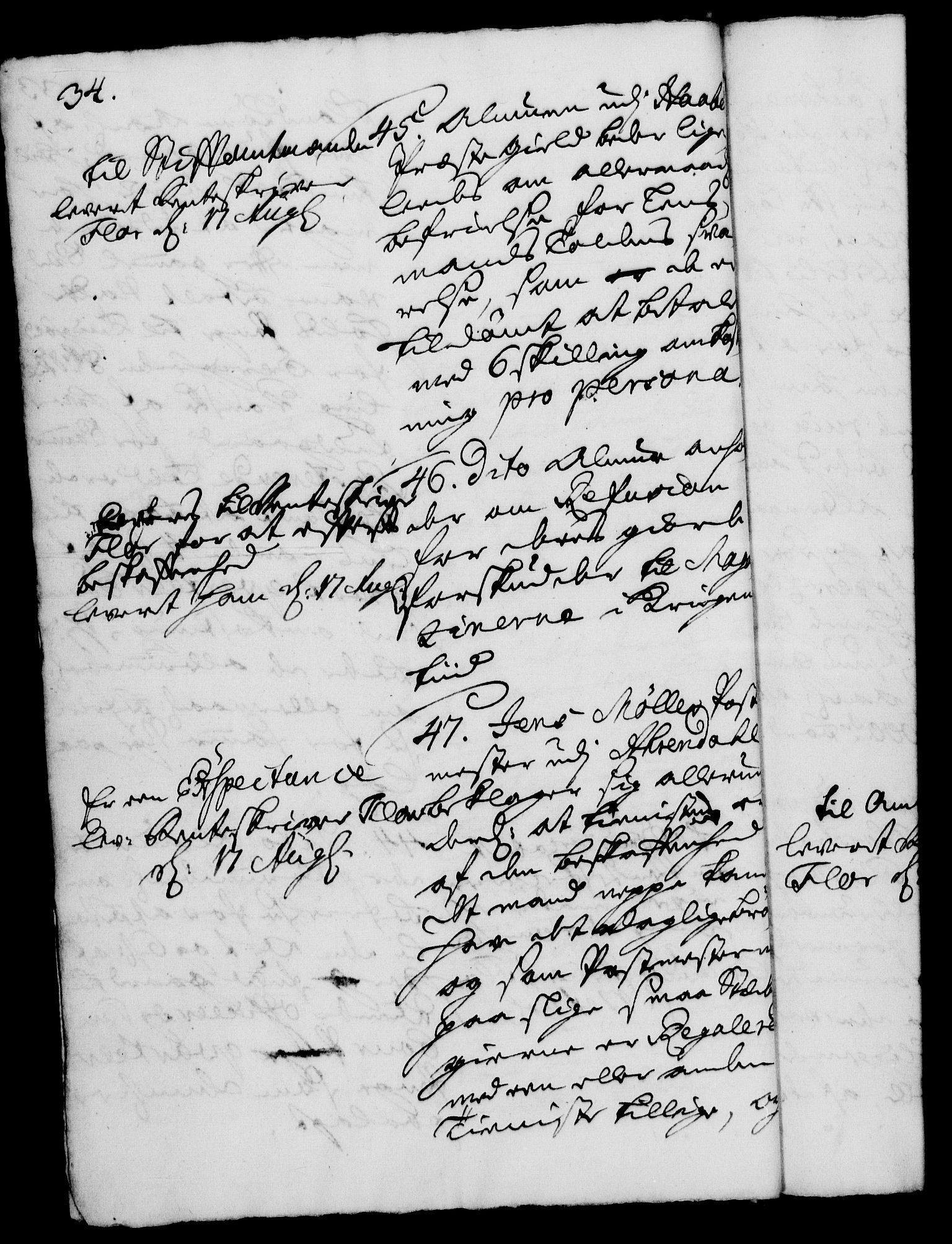 Rentekammeret, Kammerkanselliet, AV/RA-EA-3111/G/Gh/Gha/L0007: Norsk ekstraktmemorialprotokoll (merket RK 53.52), 1724-1725, p. 34