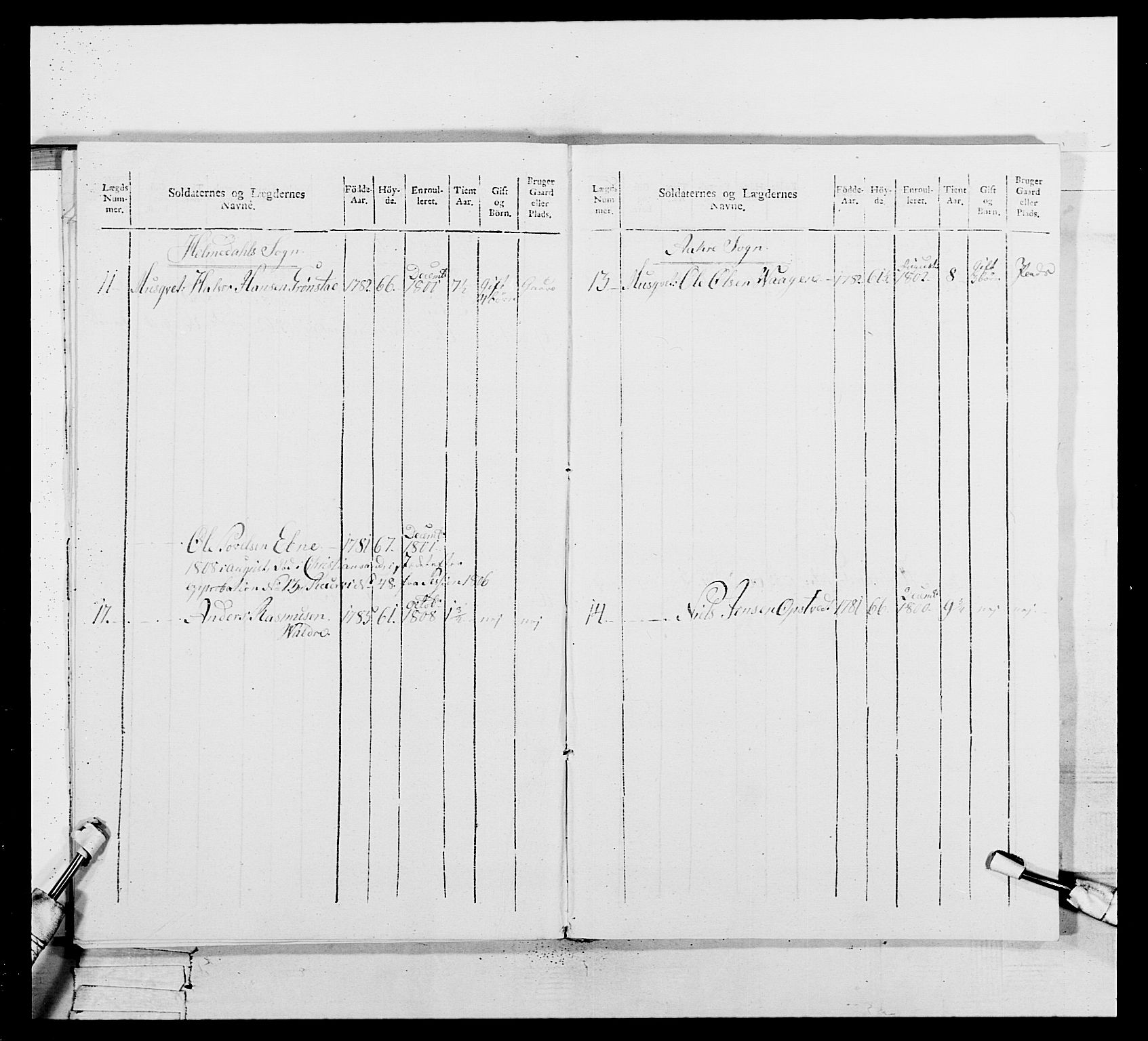 Generalitets- og kommissariatskollegiet, Det kongelige norske kommissariatskollegium, AV/RA-EA-5420/E/Eh/L0111: Vesterlenske nasjonale infanteriregiment, 1810, p. 258