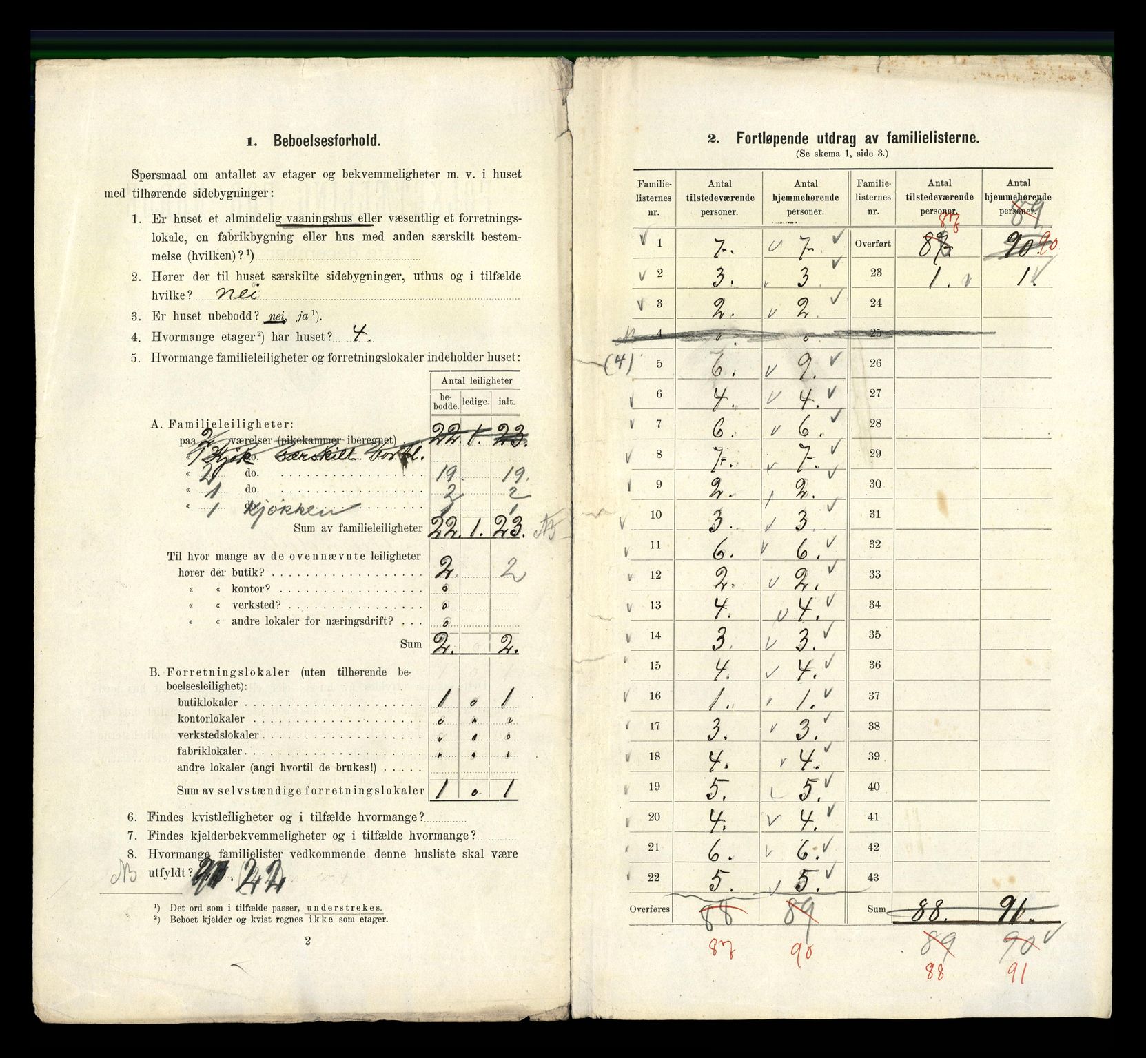 RA, 1910 census for Kristiania, 1910, p. 35818