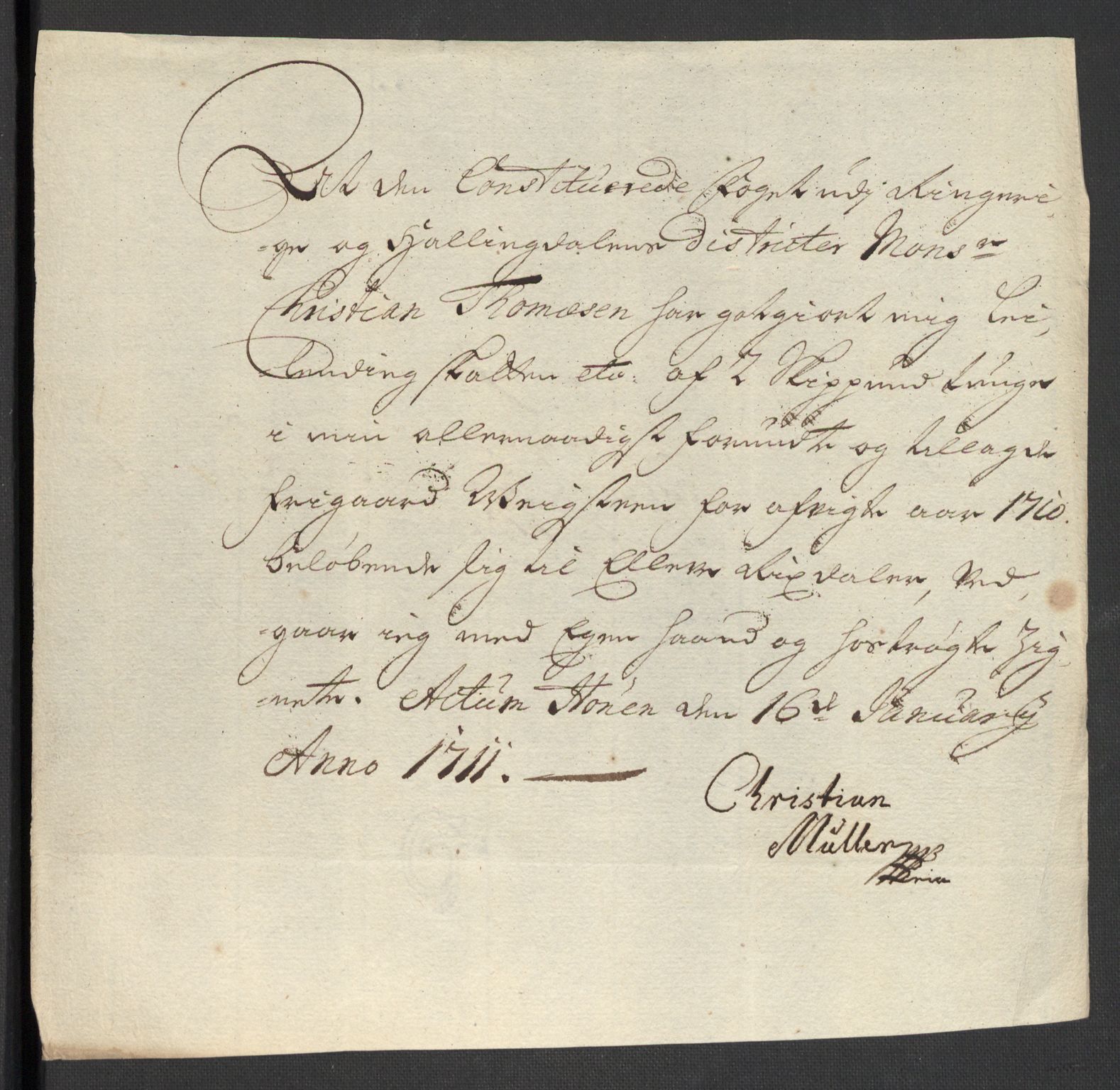 Rentekammeret inntil 1814, Reviderte regnskaper, Fogderegnskap, AV/RA-EA-4092/R23/L1468: Fogderegnskap Ringerike og Hallingdal, 1709-1710, p. 420